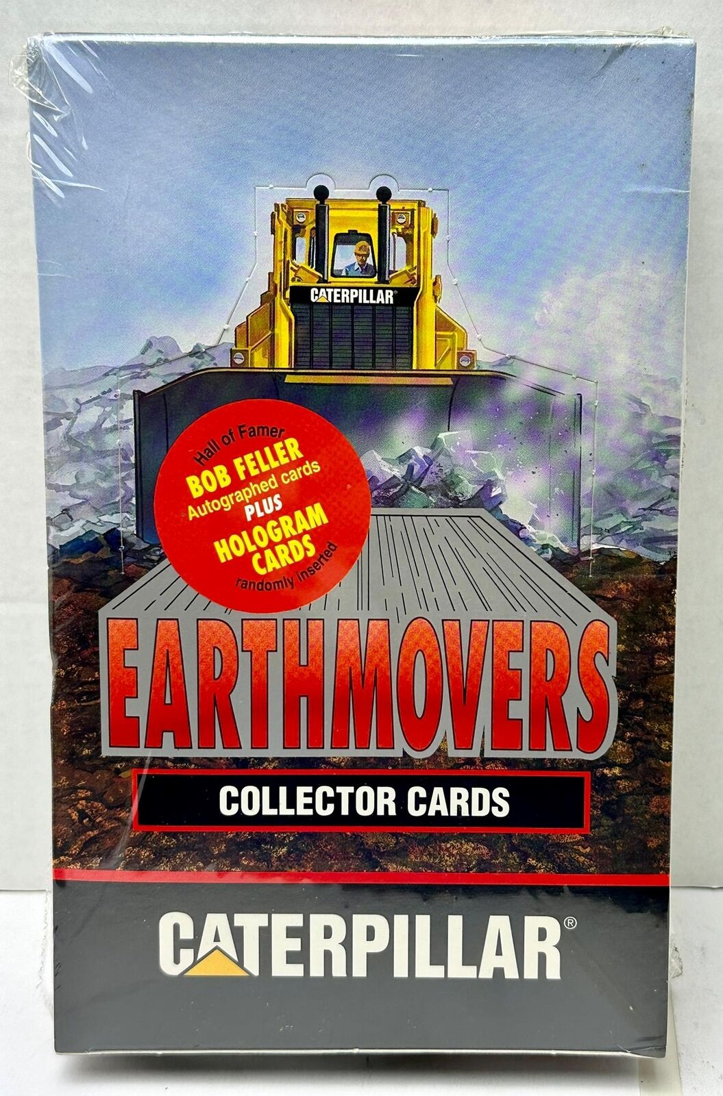 1993 Caterpillar Earthmovers Series I 1 Factory Sealed Trading Card Box NEW TCM
