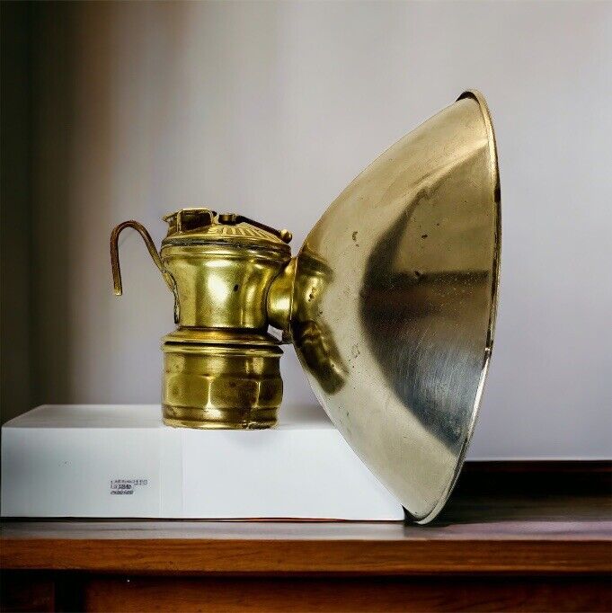 Vintage AutoLite Carbide Miners Lamp, Universal Lamp Co. - Circa 1930\'s 