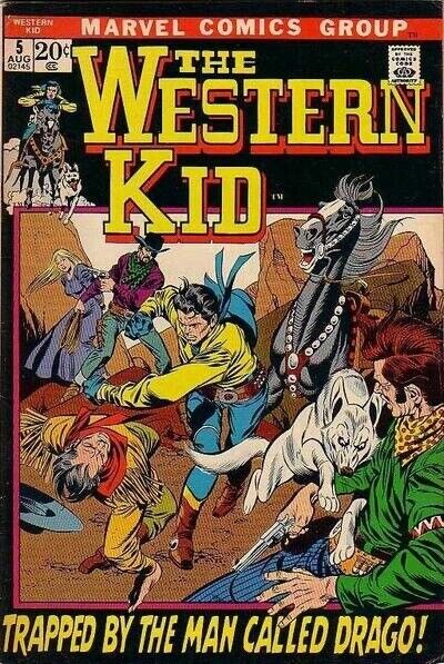Western Kid (1971) #5 (5/1972) PR Coverless Stock Image