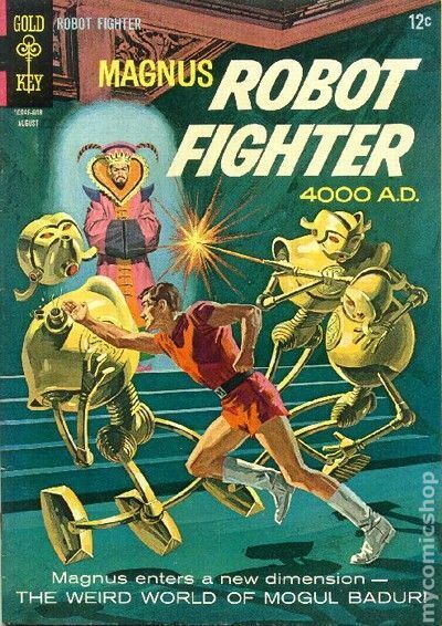 Magnus Robot Fighter #15 VG- 3.5 1966 Stock Image Low Grade