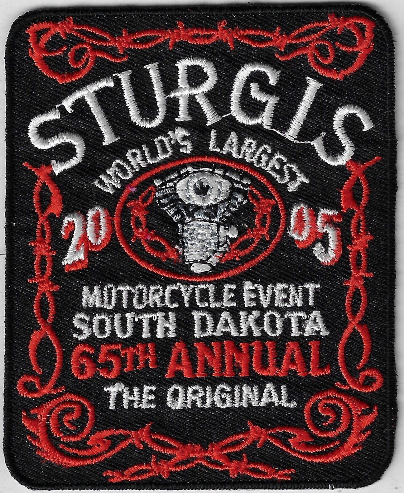 2005 Sturgis Motorcycle Rally 65st Anniversary World\'s Largest The Original