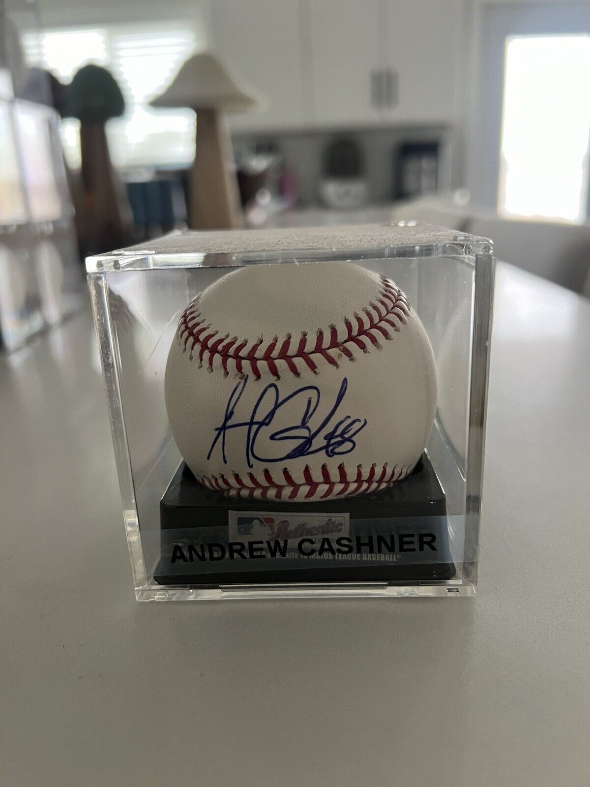Andrew Cashner Autographed Baseball