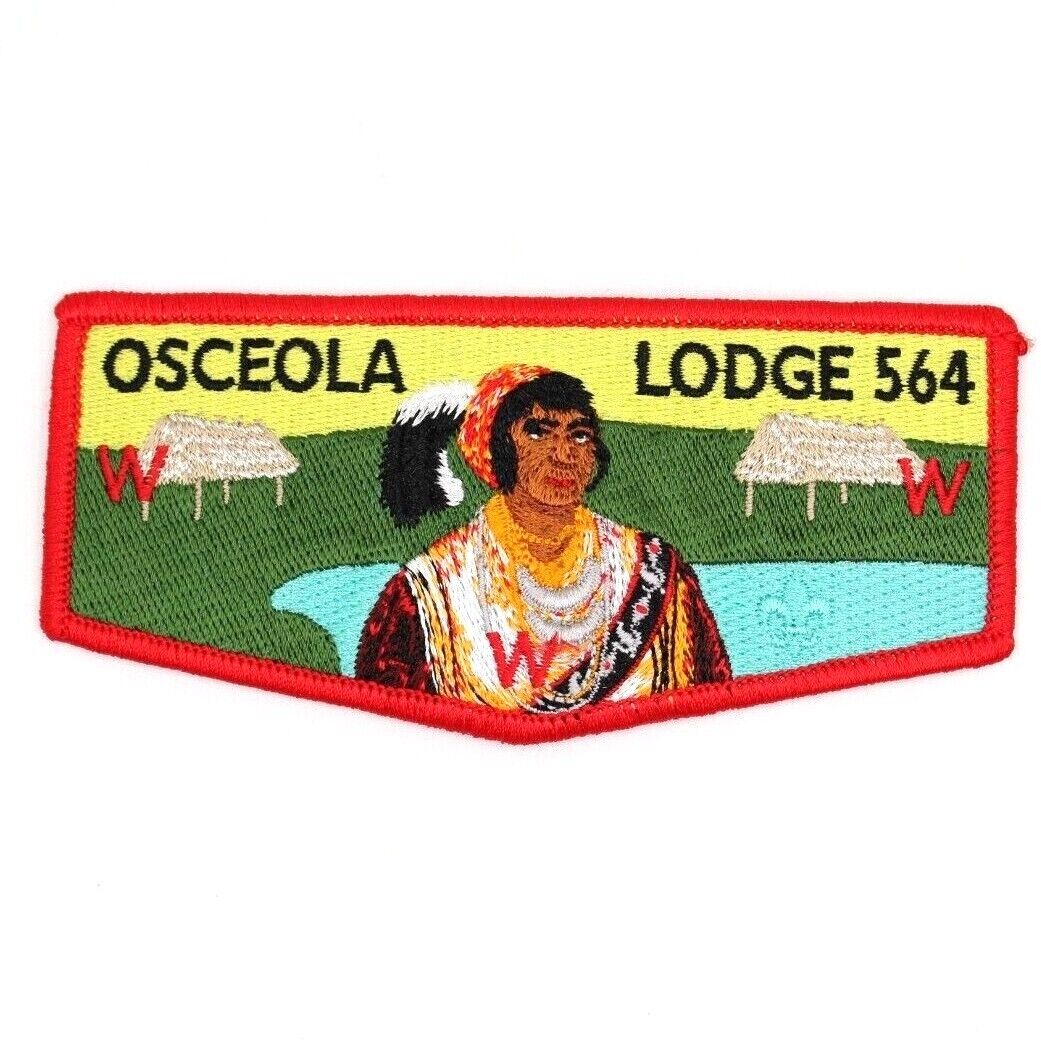 Osceola Lodge 564 Flap Southwest Florida Council Patch Boy Scouts BSA OA FL