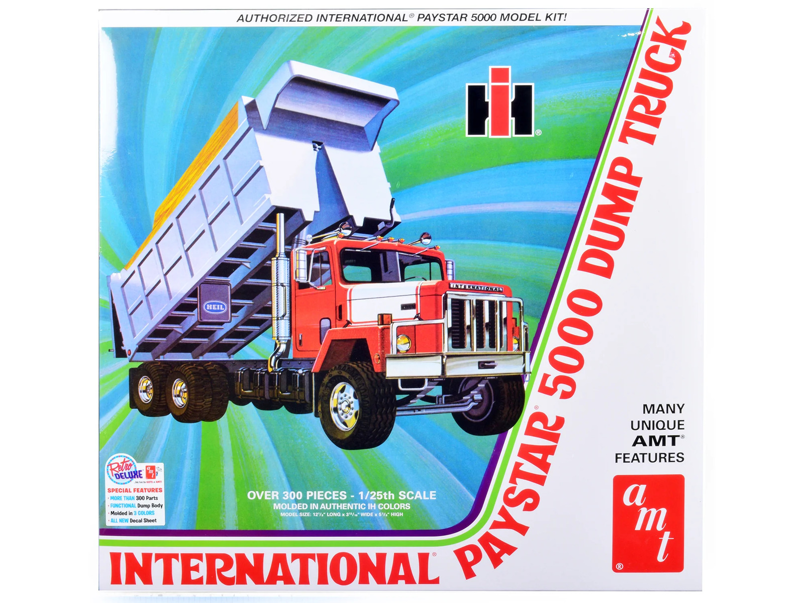 Skill 3 Model Kit International PayStar 5000 Dump Truck 1/25 Scale Model
