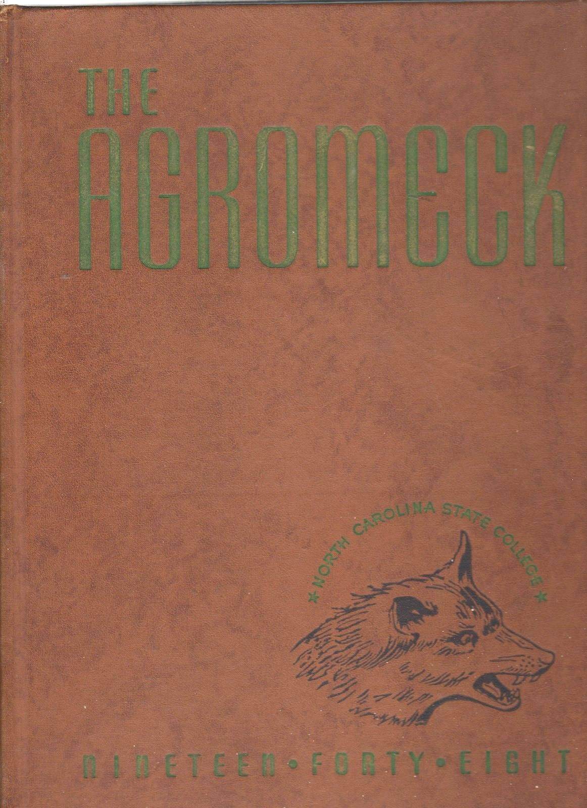 Original 1948 North Carolina State College Yearbook