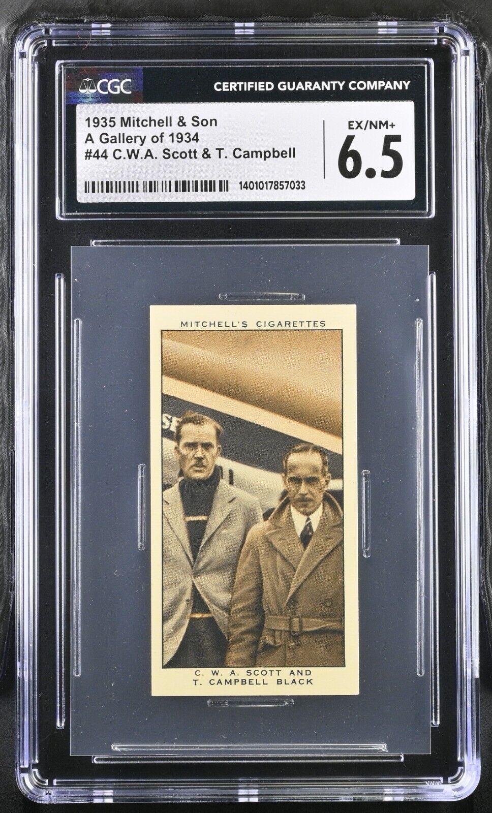 1935 Mitchell & Son, A Gallery of 1934 44 C.W.A Scott &T. Campbell Black CGC 6.5