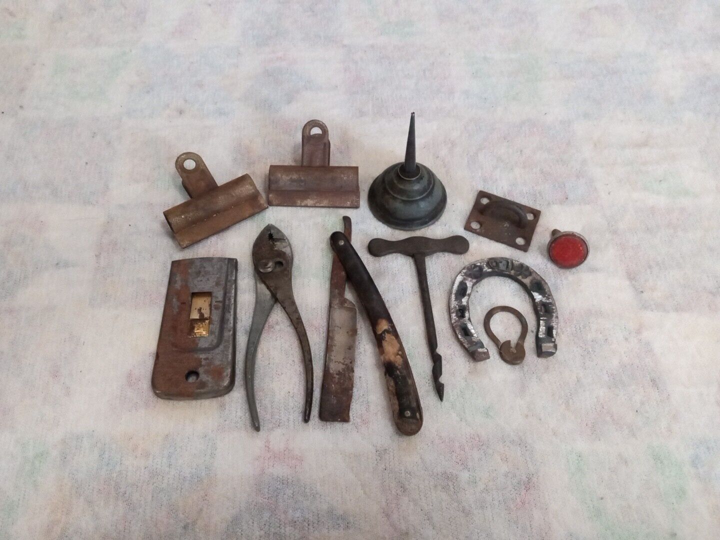Vintage Antique Tool Lot Of 11 Old Unique Pieces USA Decent Very Rare Htf Usable