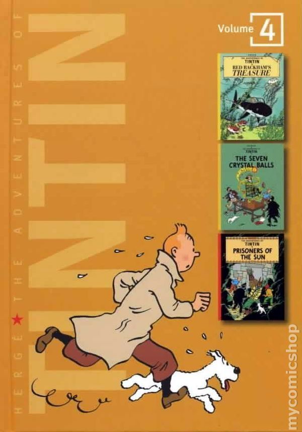 Adventures of Tintin HC #4-1ST NM 2009 Stock Image