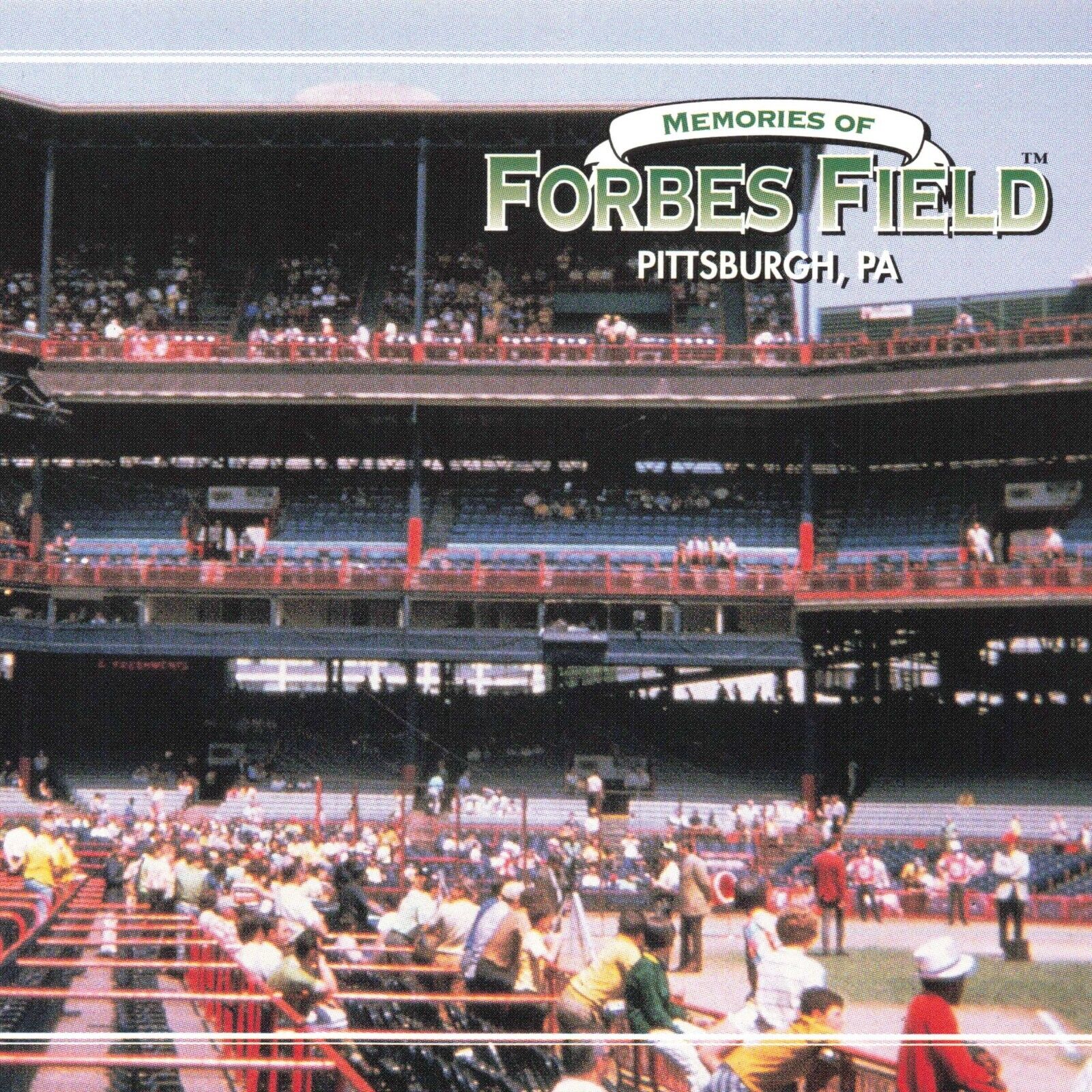 Postcard PA Pittsburgh Forbes Field MLB Baseball Demolished 1971 NFL Steelers