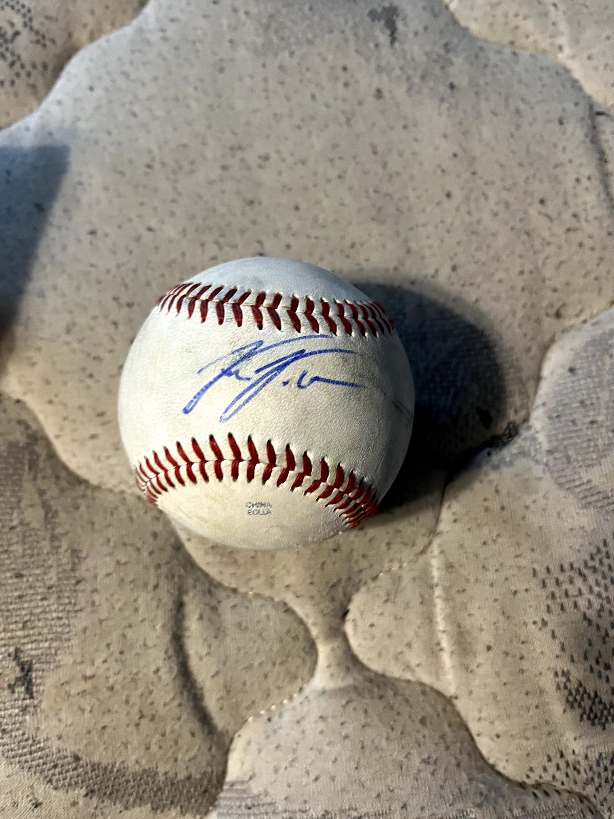 Ricky Tiedemann Autograph Baseball