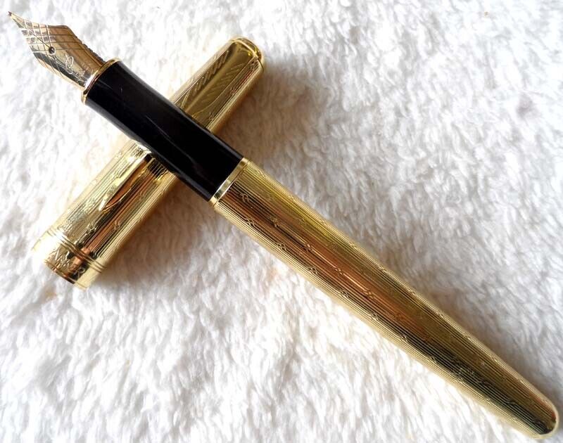 High Quality Gold Star Parker Sonnet Series 0.5mm Fine (F) Nib Fountain Pen