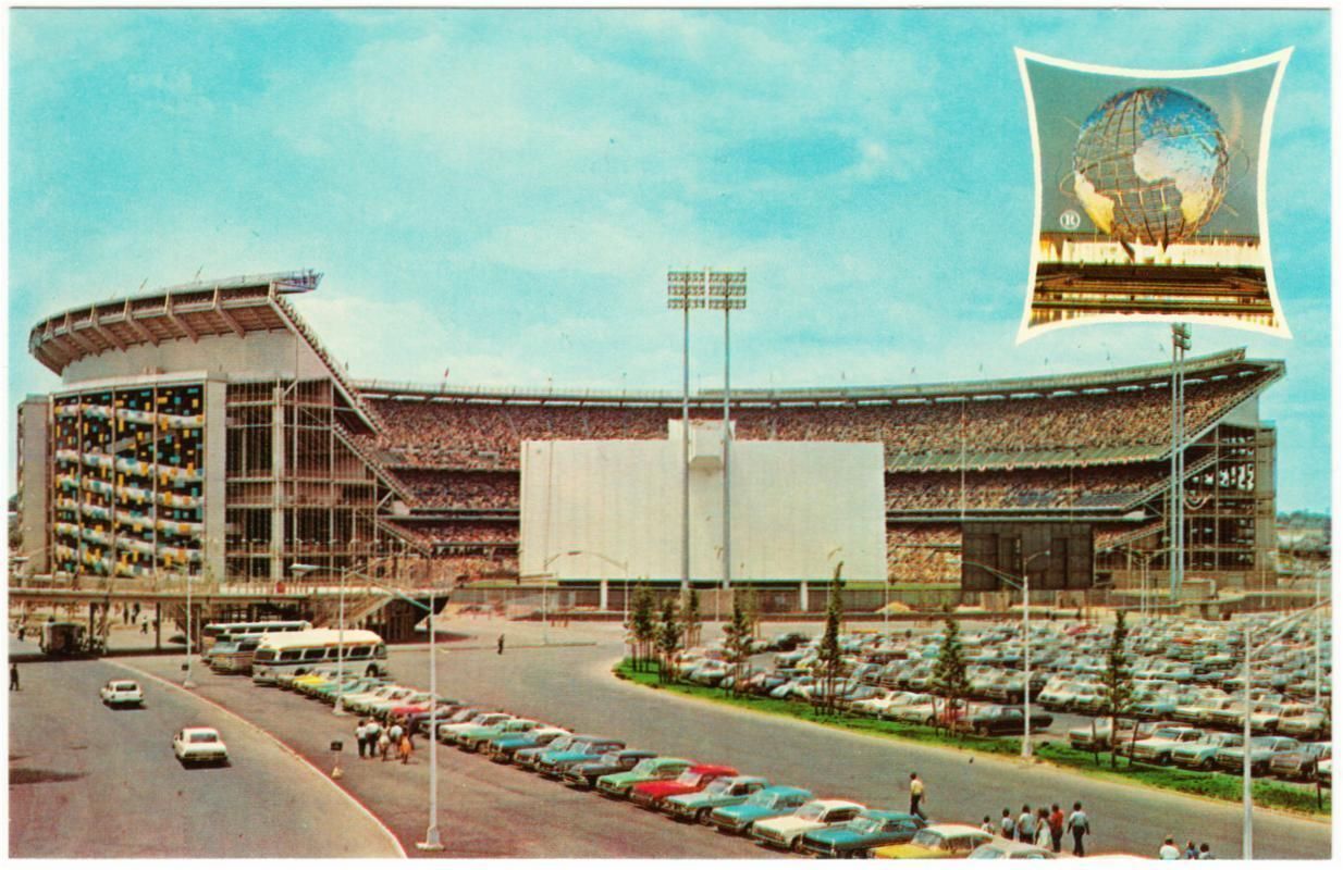 Shea Stadium Postcard 1964 New York Mets Vintage Original Nr Mt/MINT