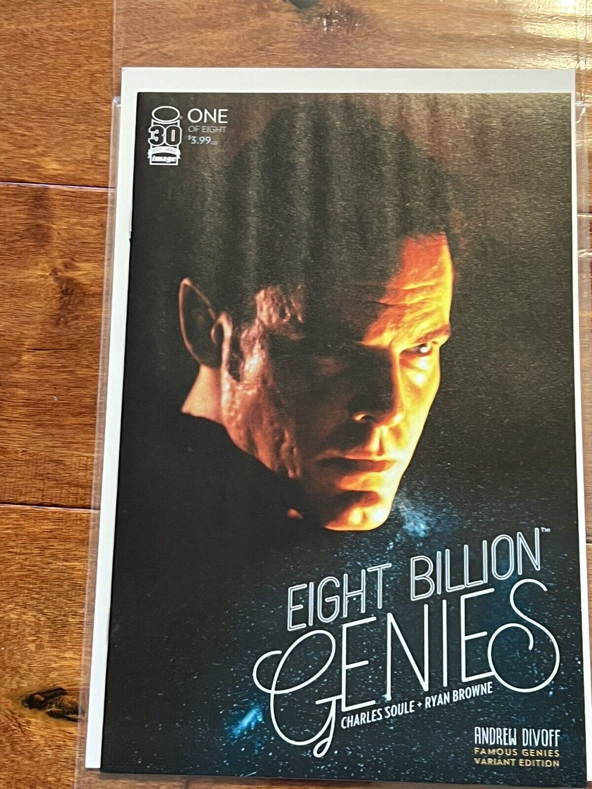 Eight Billion Genies #1 RARE 1:10 Photo Variant Cover Image Comics First Print