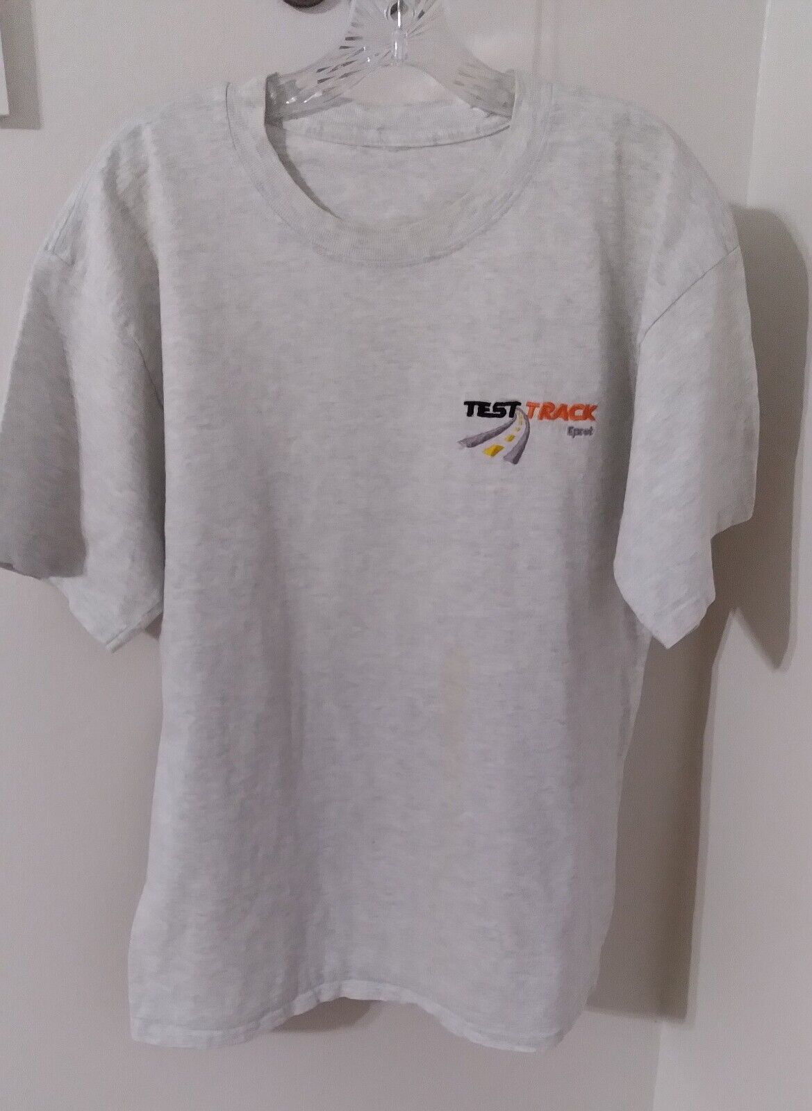 Extremely Rare Disney's Epcot Test & Adjust Crew T-Shirt Pre-owned (Large)