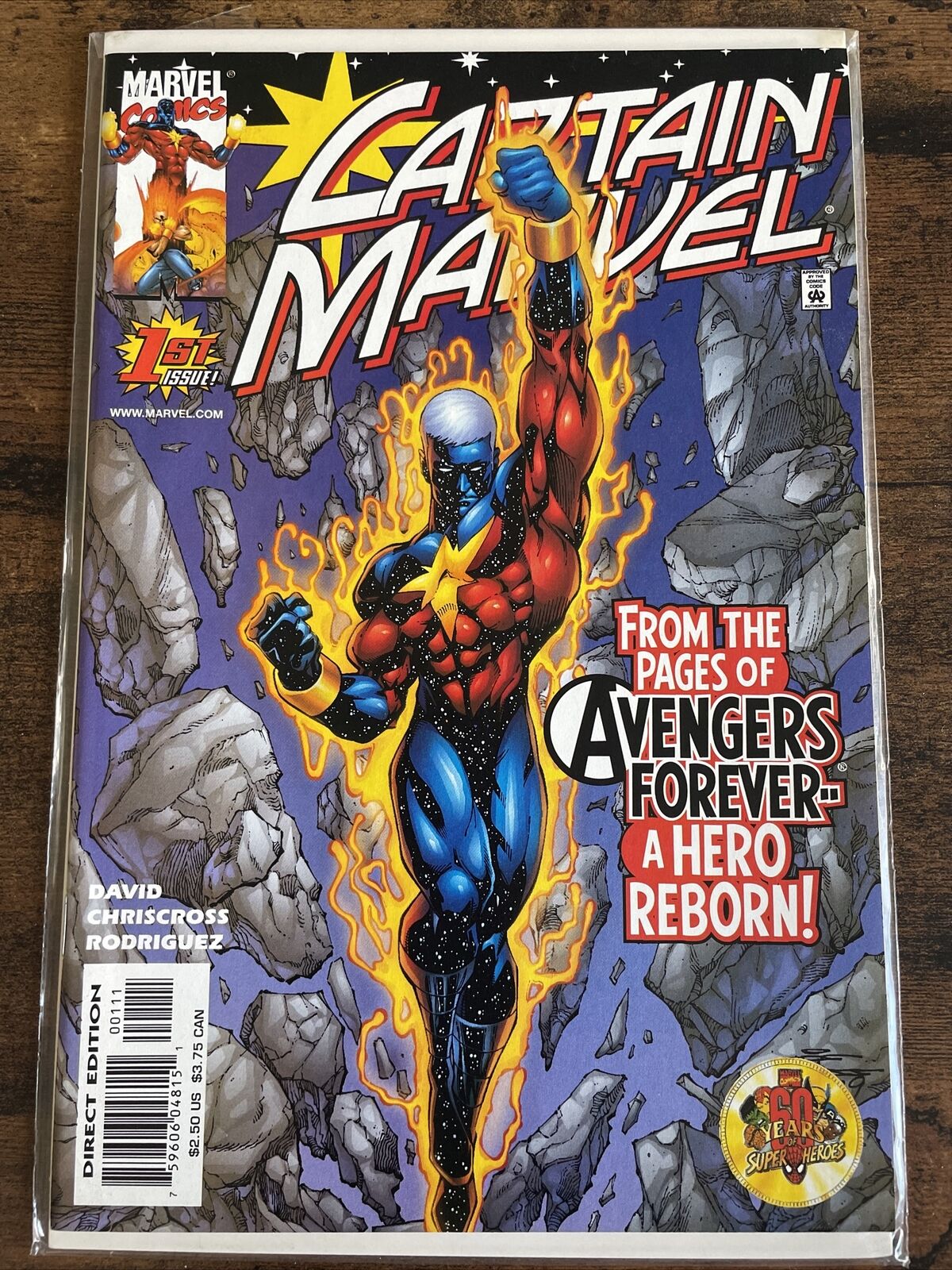 Captain Marvel #1 (Marvel Comics January 2000)