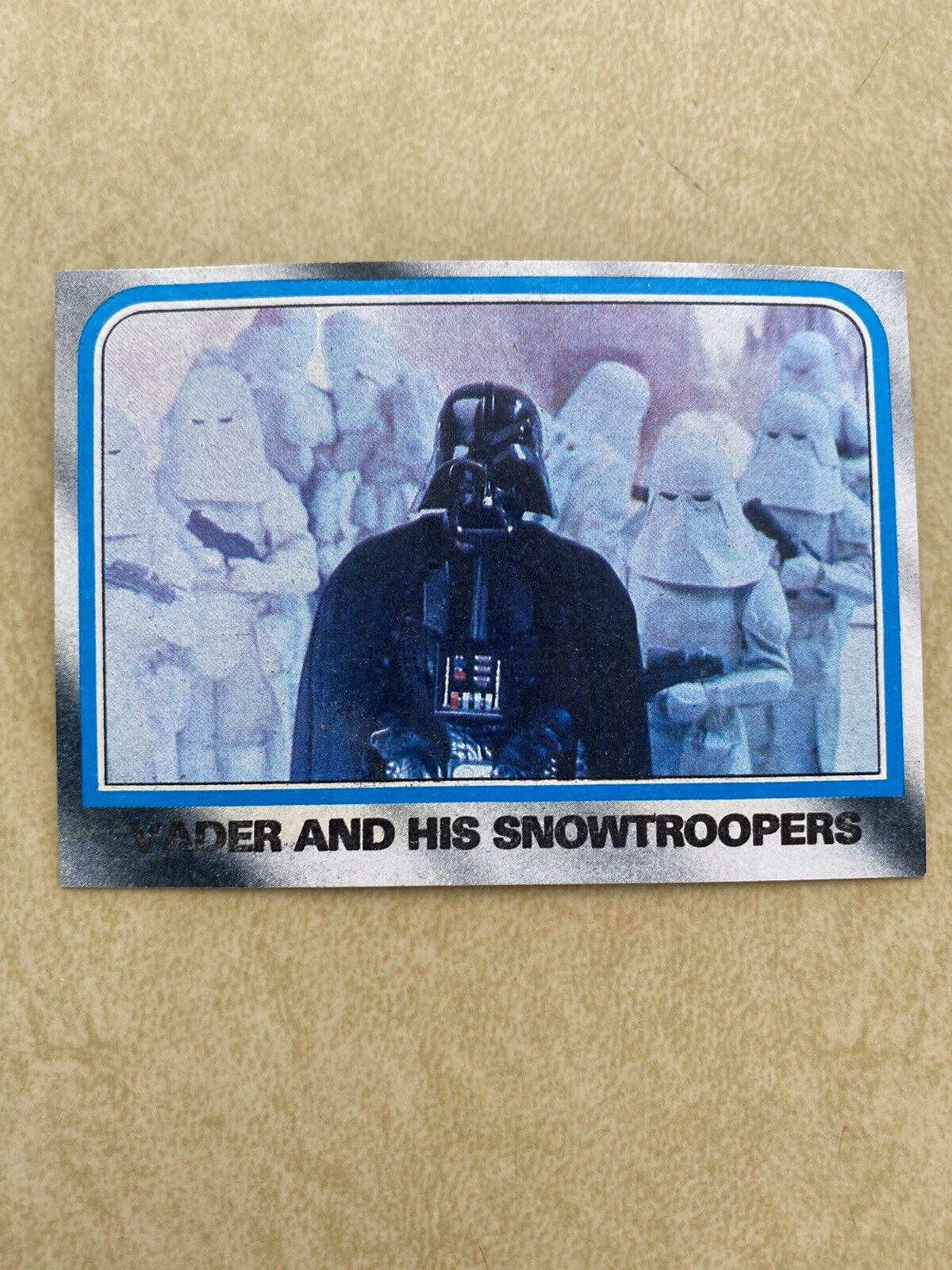 1980 Topps The Empire Strikes Back -Vader and His Snowtroopers #165 -CENTERED