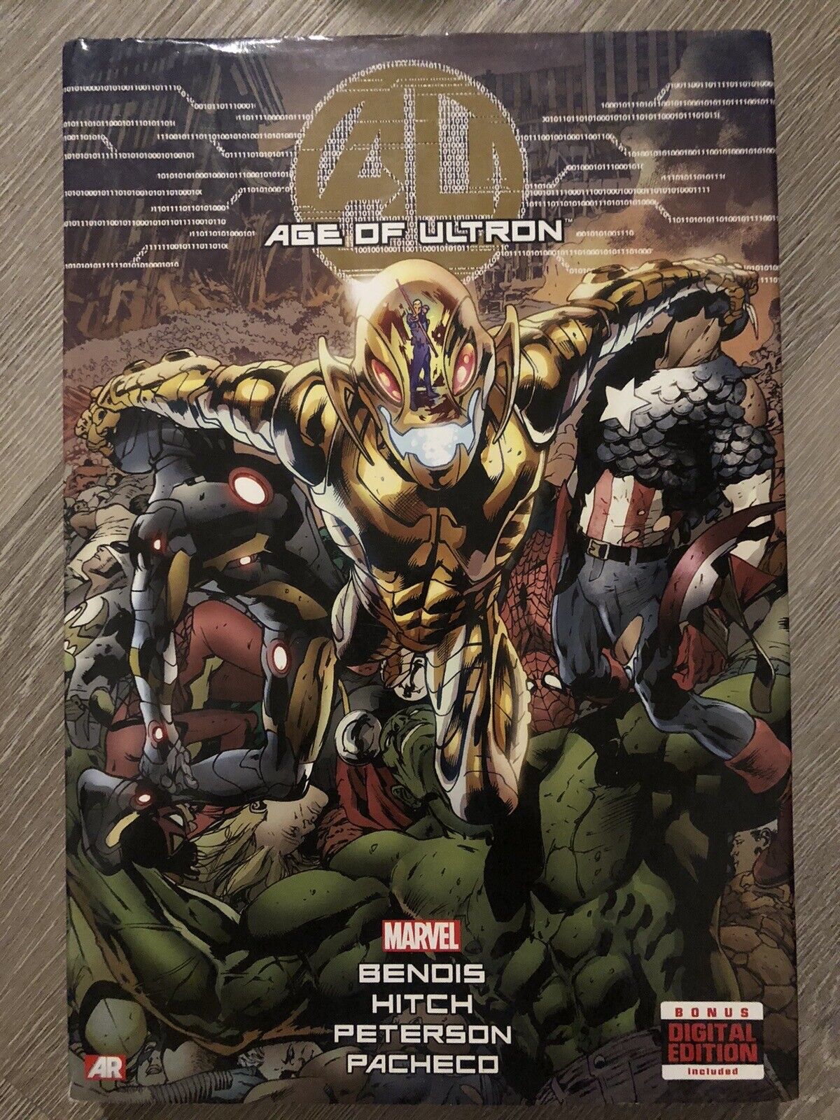 Marvel Age Of Ultron (2013) By Bendis Hitch Peterson Pacheco Hardcover