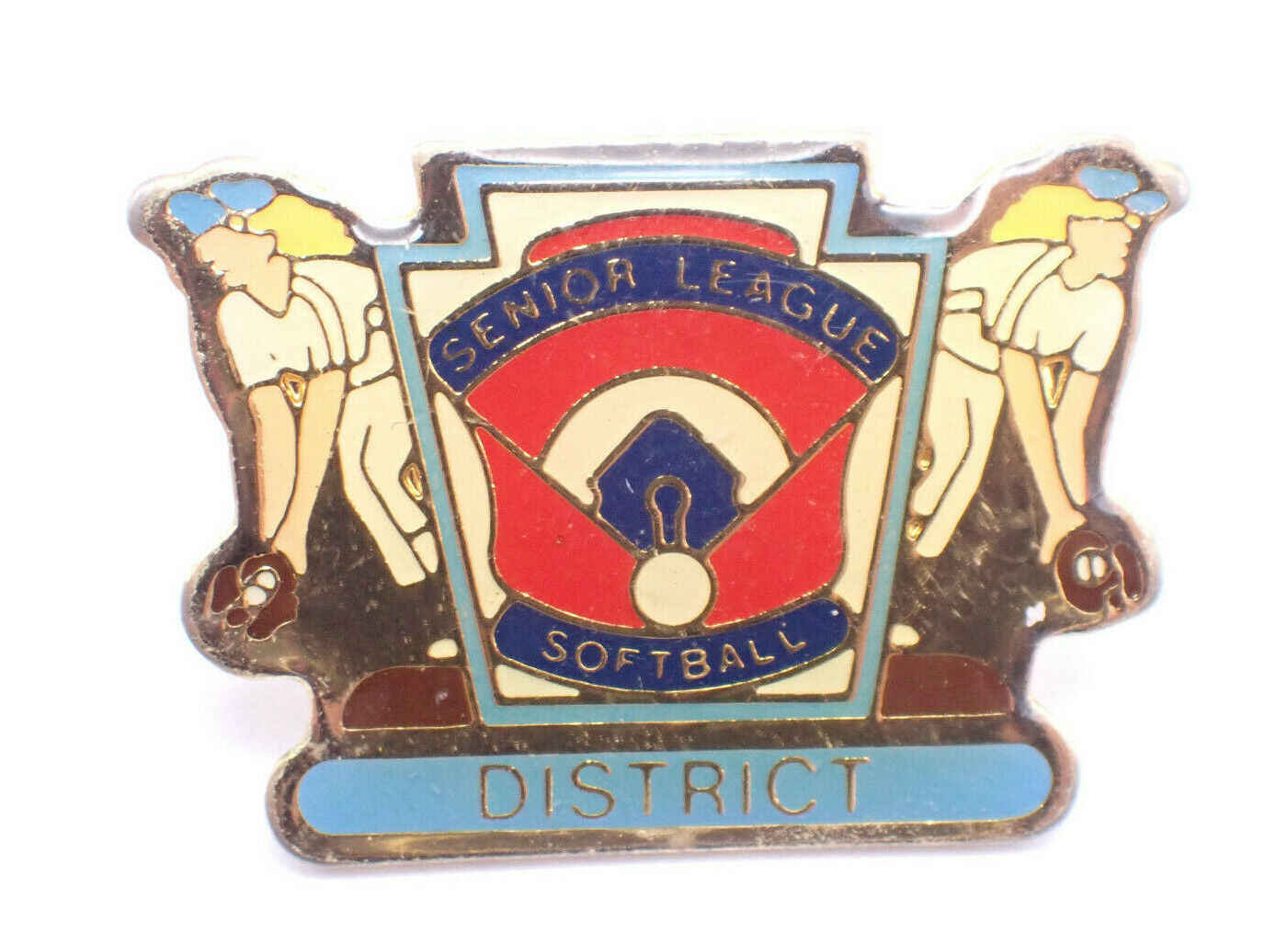 Senior League Softball Vintage Lapel Pin