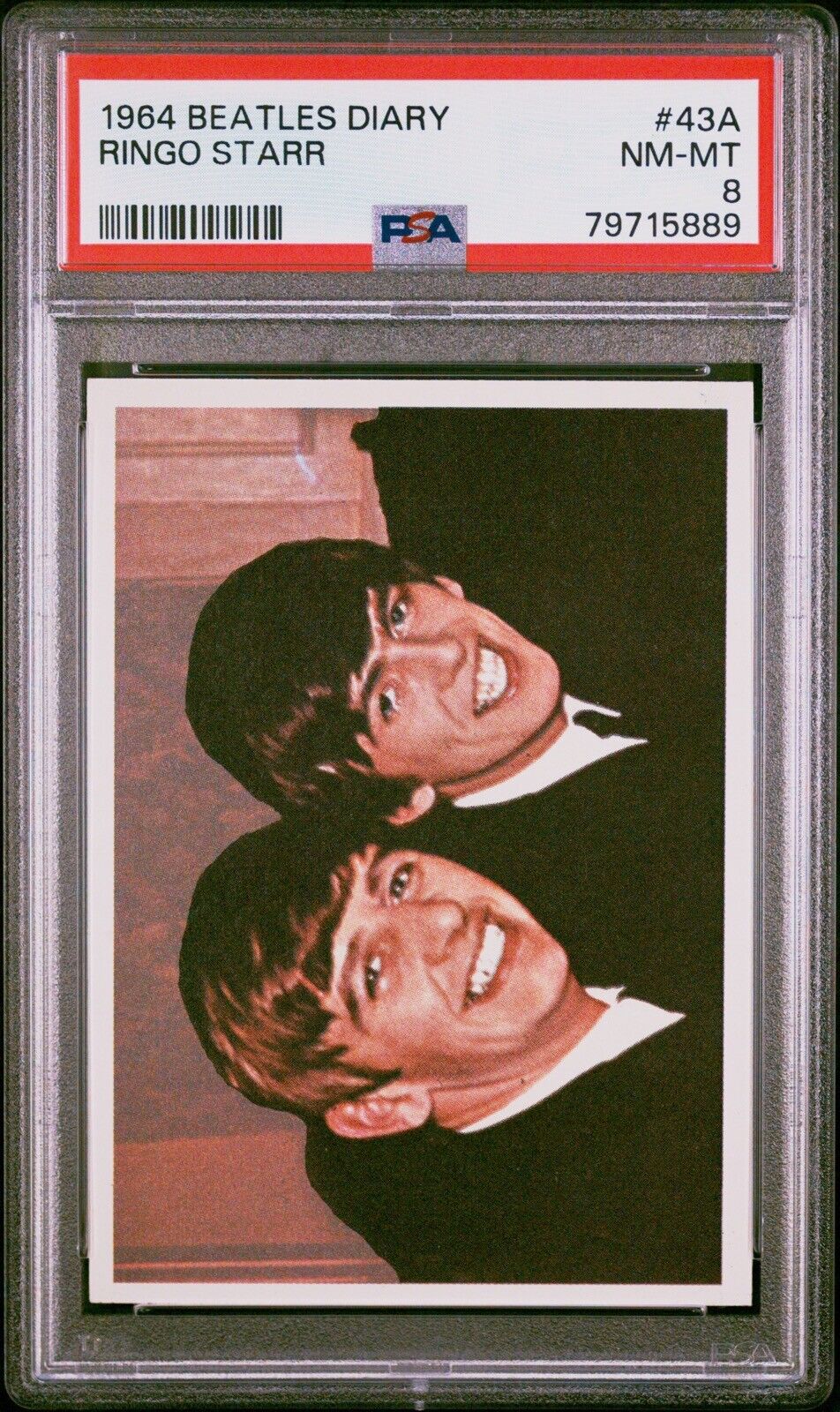 1964 Topps Beatles Diary Ringo Starr #43A – PSA 8 (NM-MT)