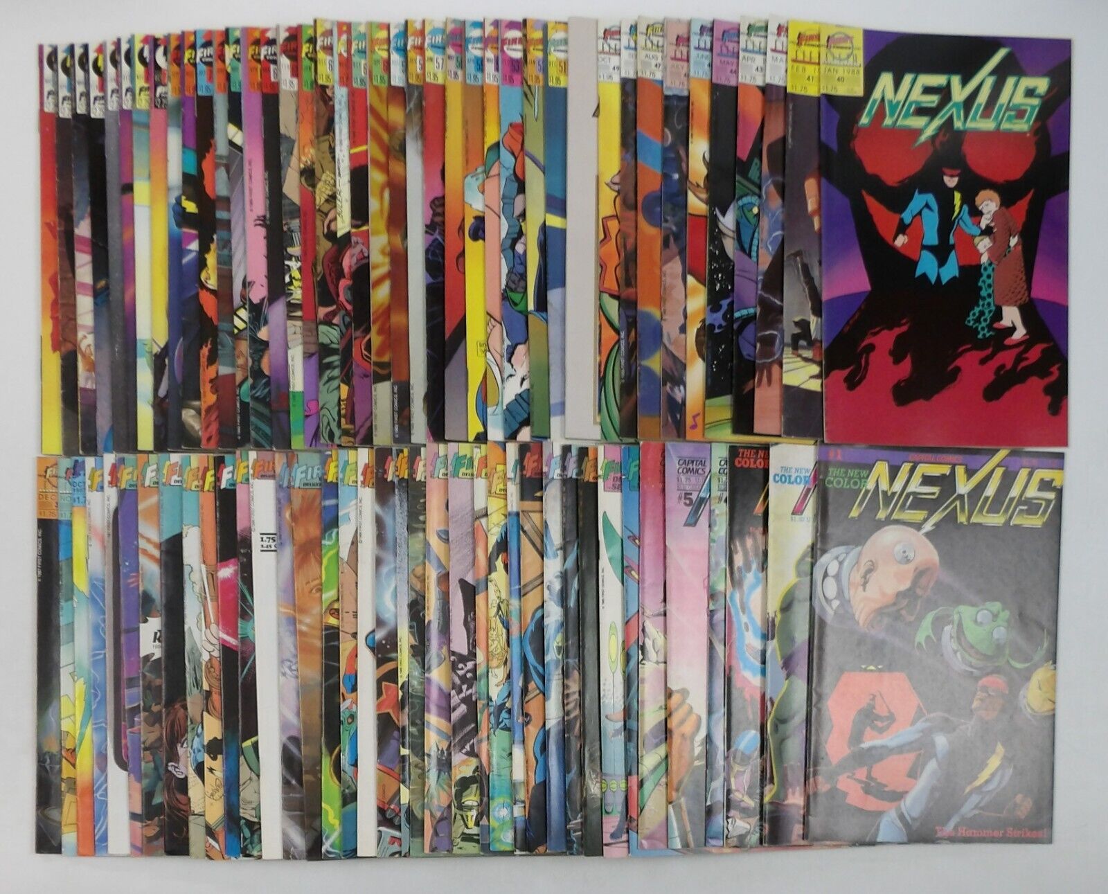 Nexus #1-80 VF/NM complete run - Mike Baron - Steve Rude - Capital First Comics