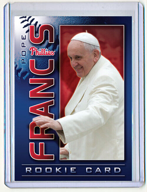 2015 Philadelphia Phillies SGA POPE FRANCIS Stadium Giveaway #266