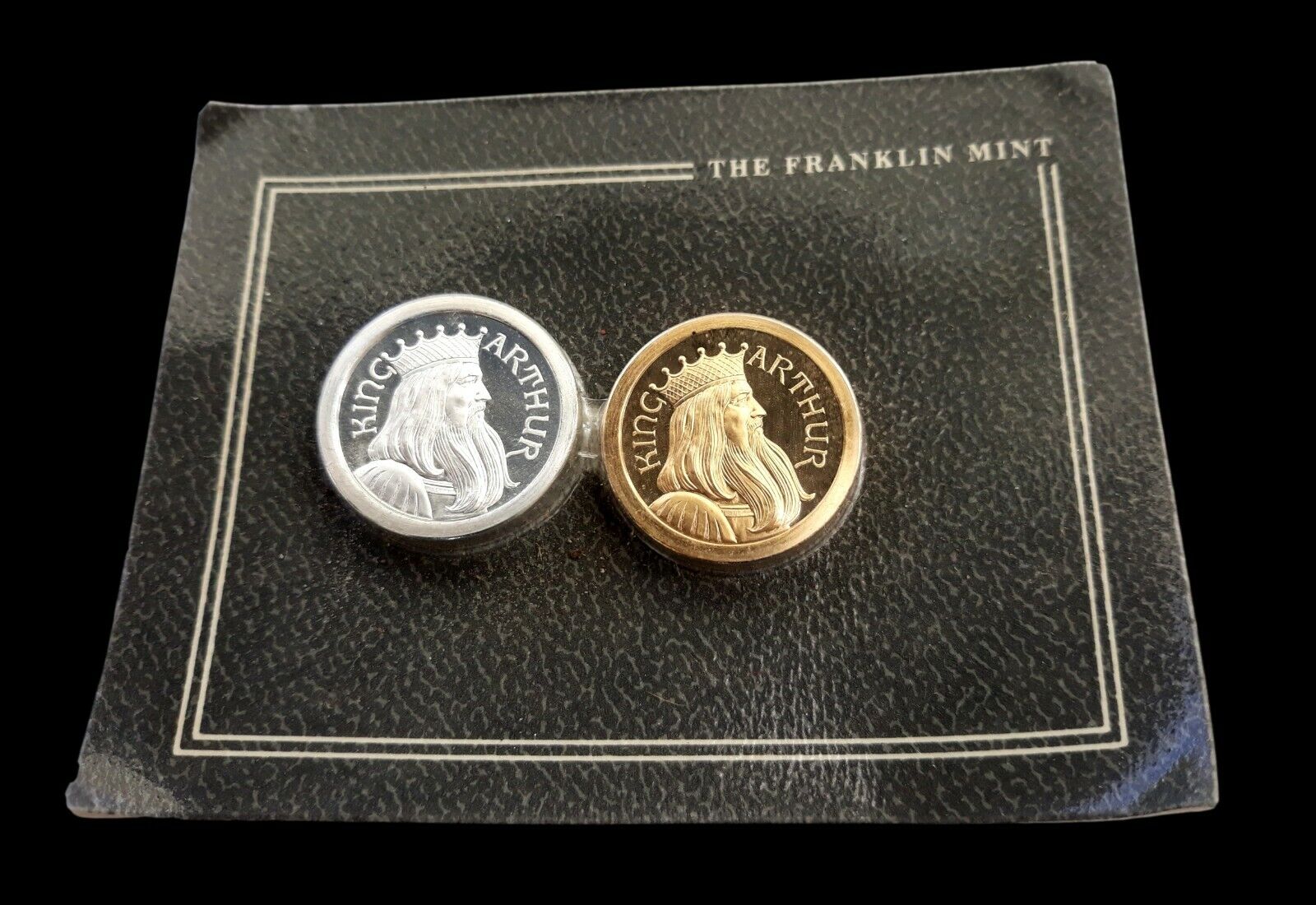 1983 - The Franklin Mint - KING ARTHUR Game Coins - Still Sealed - RARE