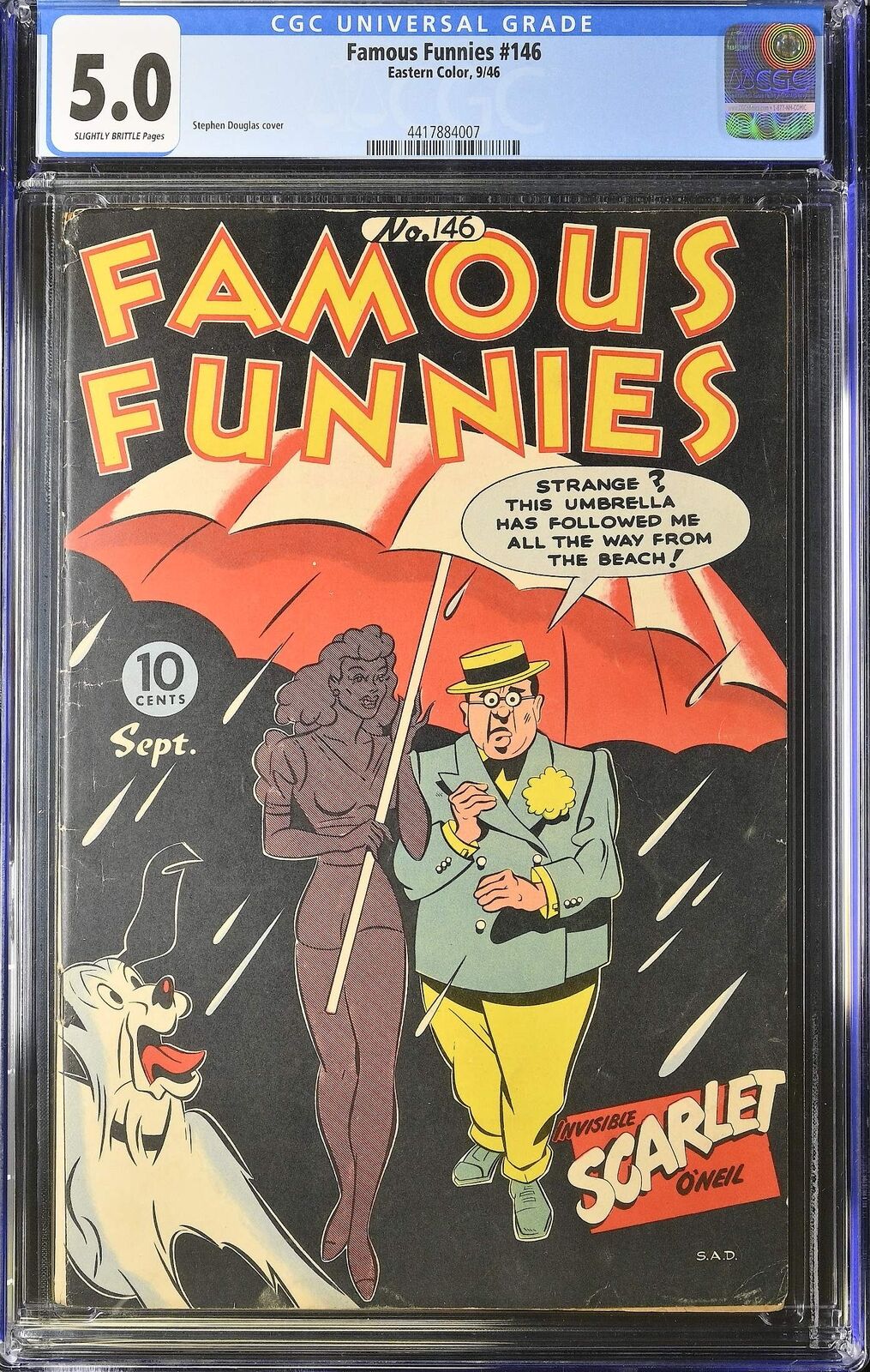 Famous Funnies #146 Famous Funnies (1946) 5.0 VG/FN CGC Graded 1st Print Comic