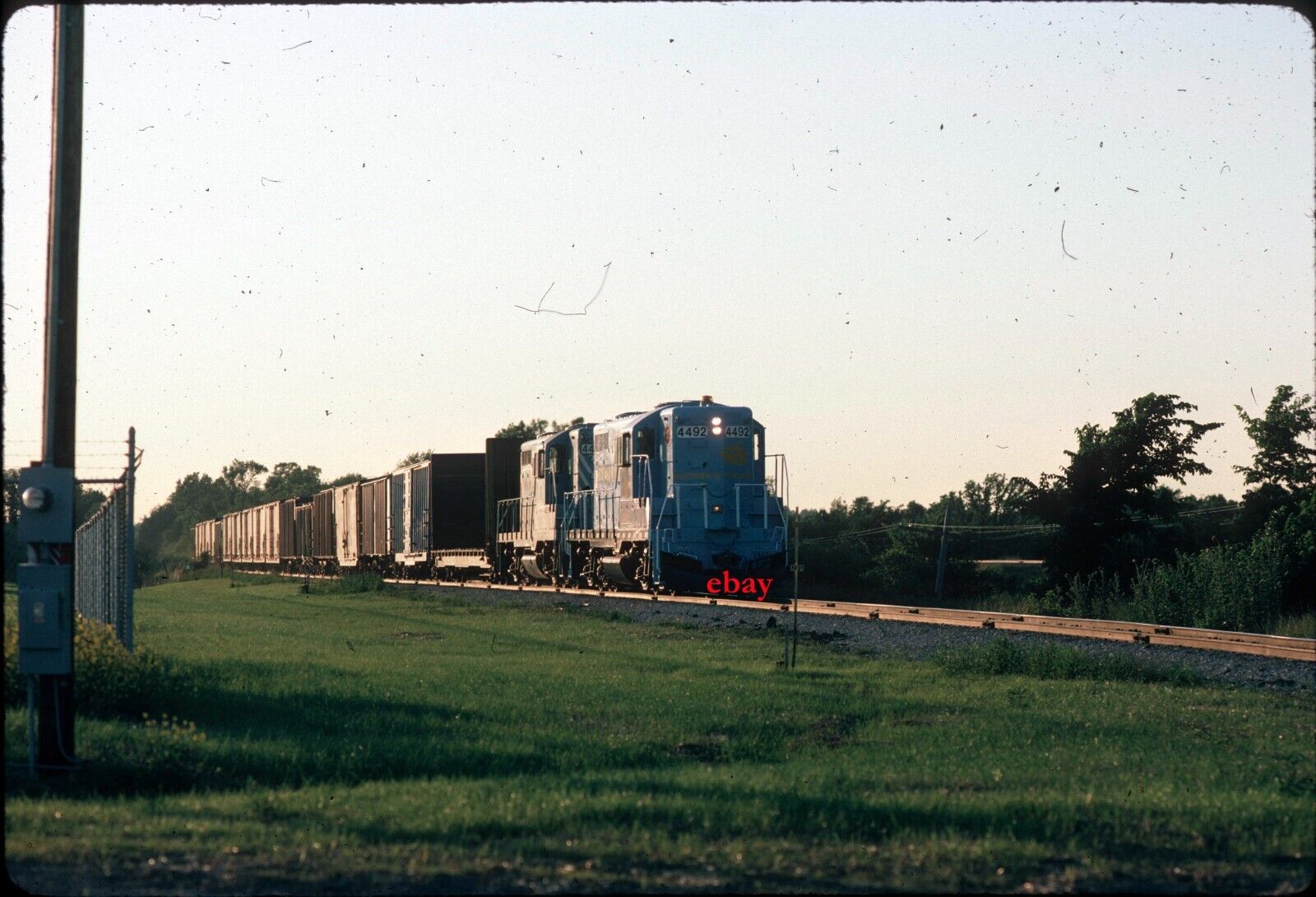 DI Wisconsin & Southern 4492 - Original Slide - Milw. County Line