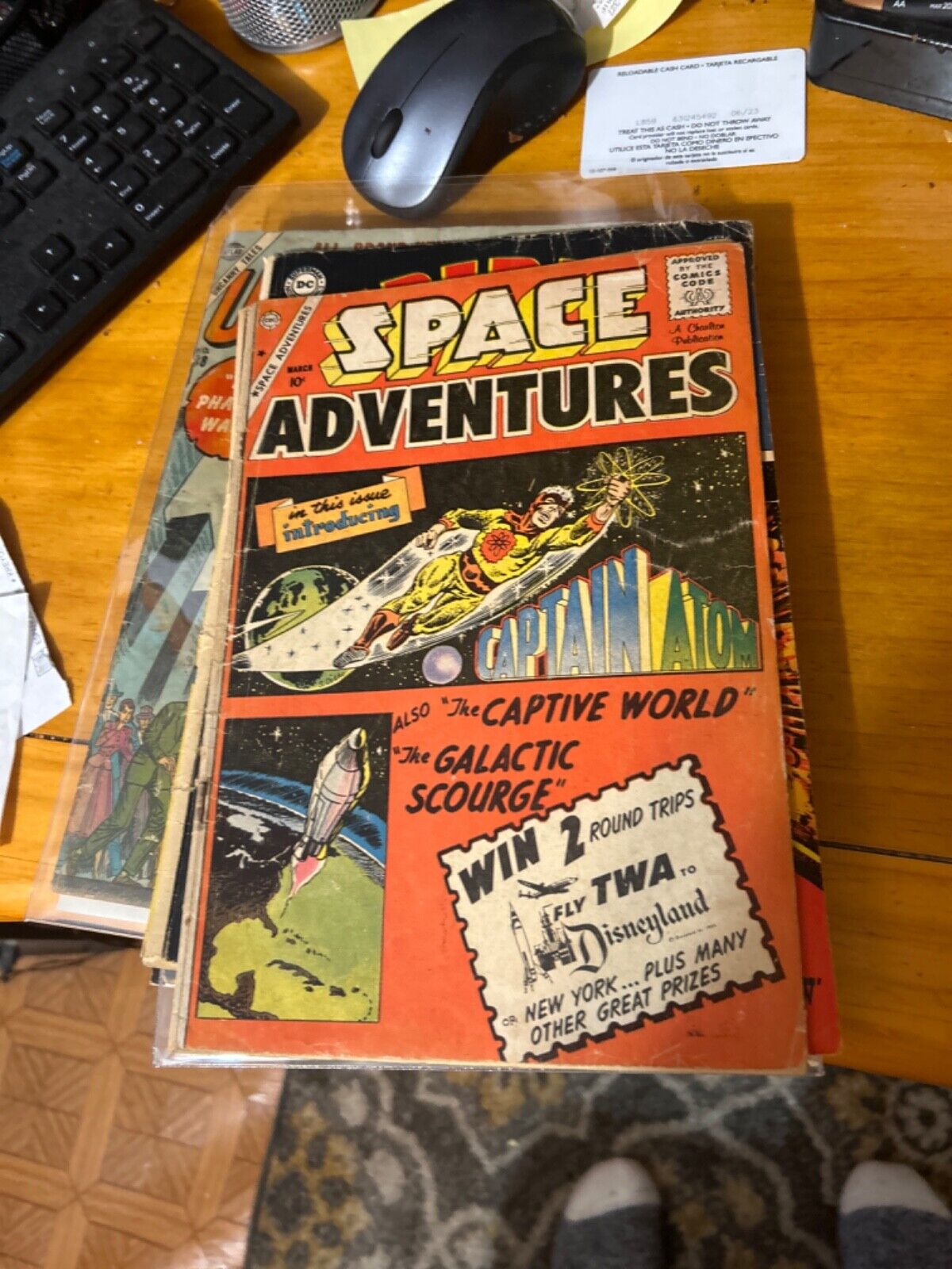 Space Adventures 33 gvg 1960 1st Captain Atom Ditko art