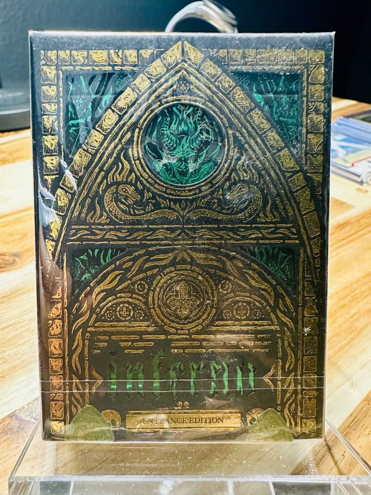Inferno Emerald Entrance Edition Playing Cards SEALED