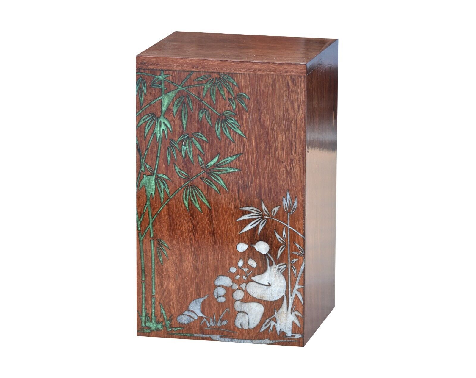 Wooden Resin Cremation Urn Box Funeral Urn Keepsakes Urn Memorial Urn Antique