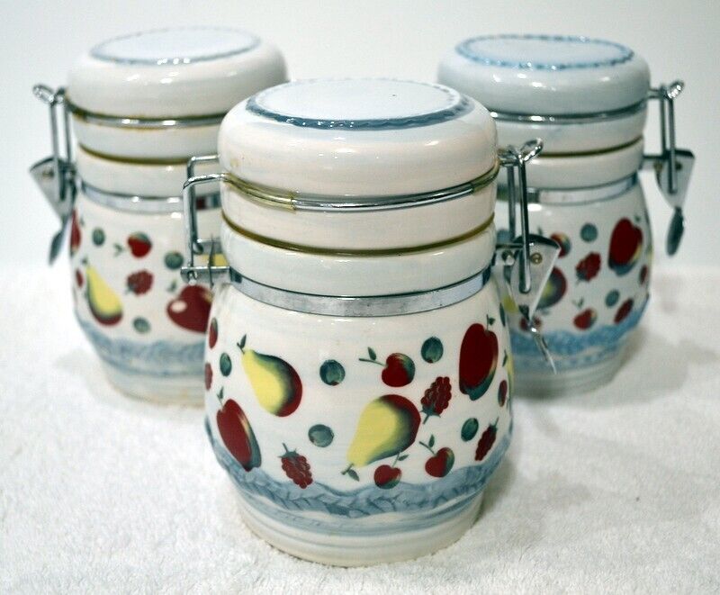 Vintage Canister Set, Kitchen Canisters, Vintage Canisters, Food Storage, gifts