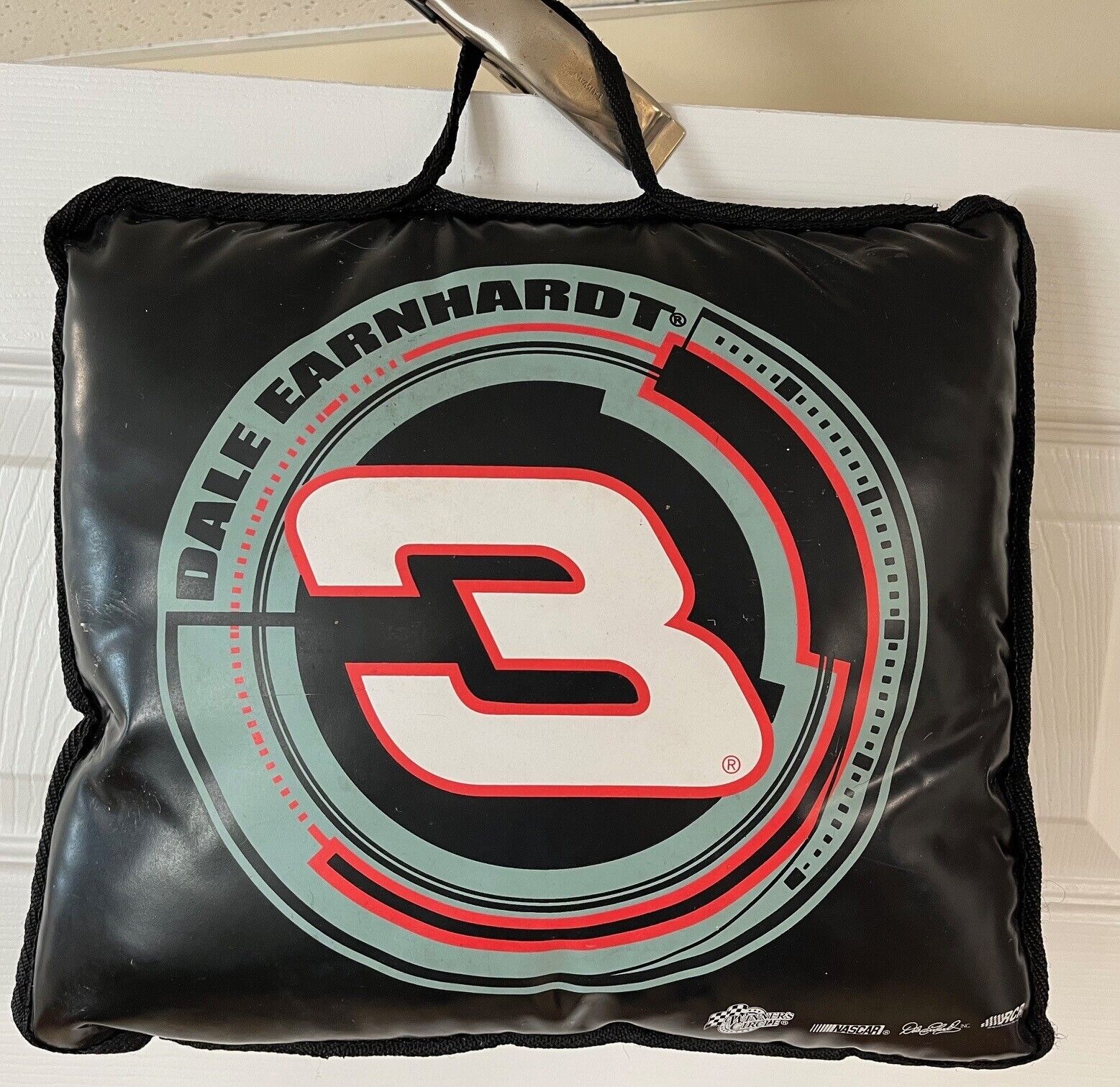 Vintage Dale Earnhardt NASCAR Stadium Seat Cushion for Race Fan
