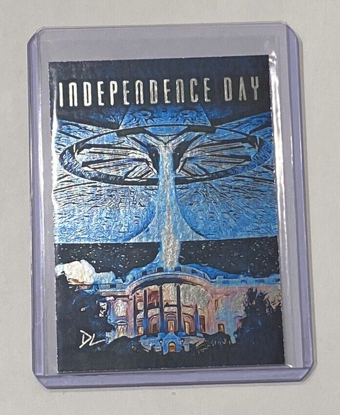 Independence Day Platinum Plated Artist Signed Roland Emmerich Trading Card 1/1