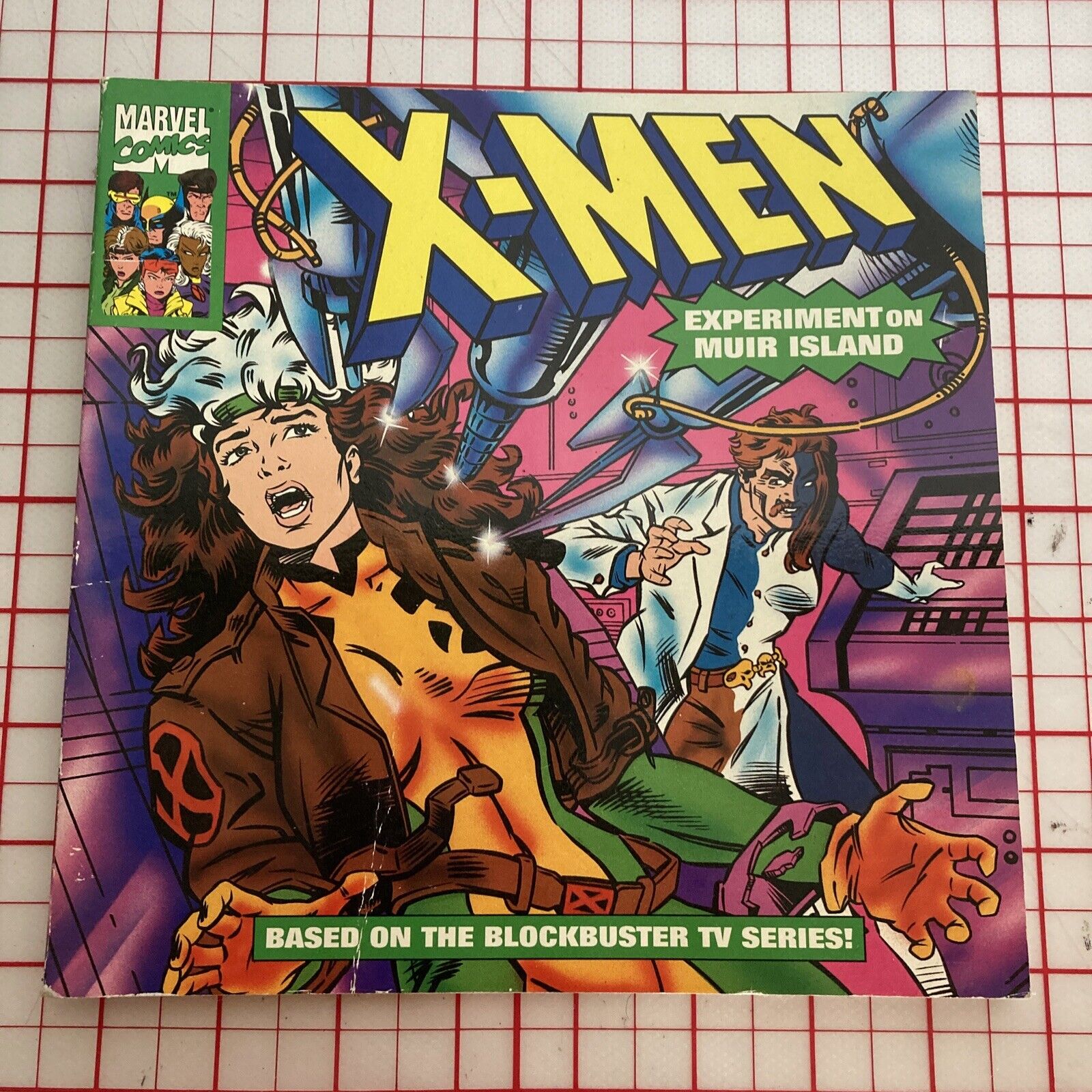 X-Men Experiment on Muir Island 1994 Marvel Comics Random House Softcover Book