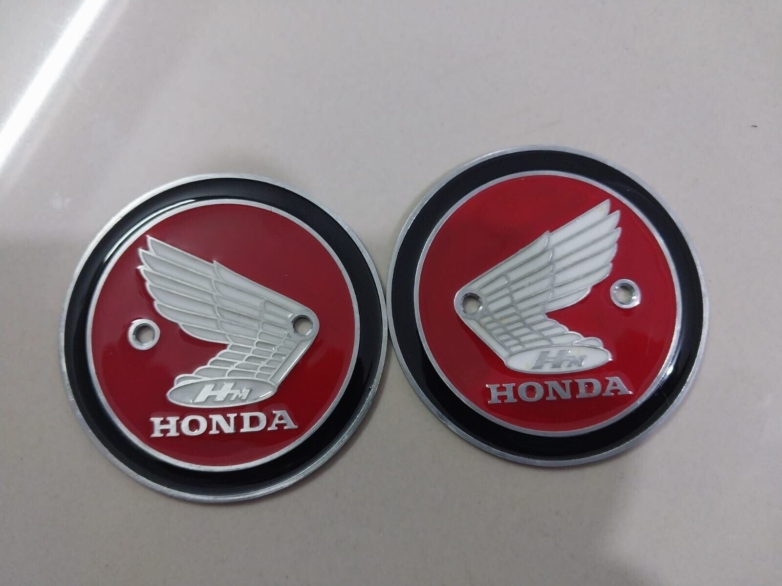 Honda Z50AM  Z50M Z50A Gas Tank Emblem Badge Pair May Fit For Honda SS50