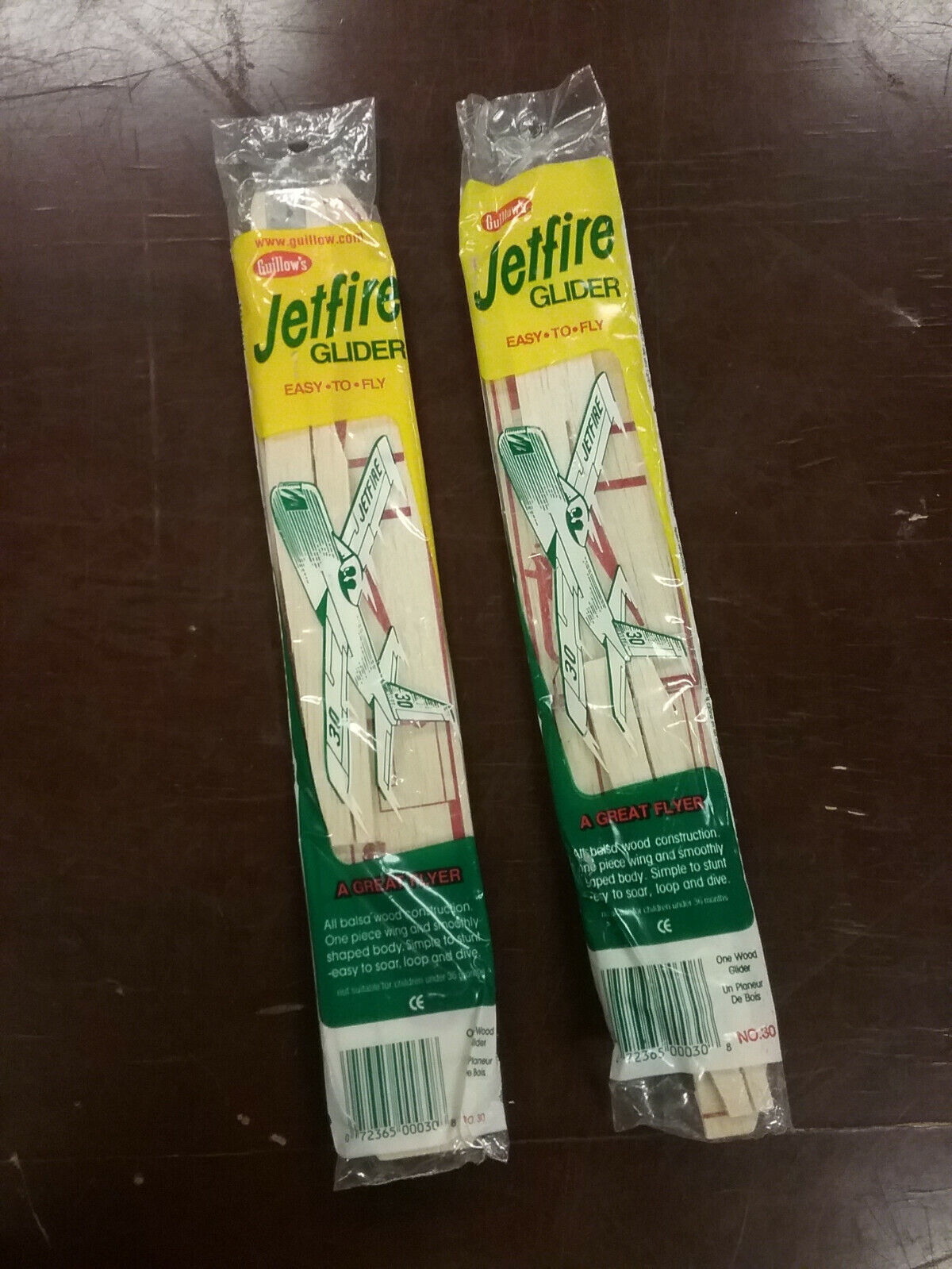 Guillow Jetfire Glider Easy to Fly 2X NEW