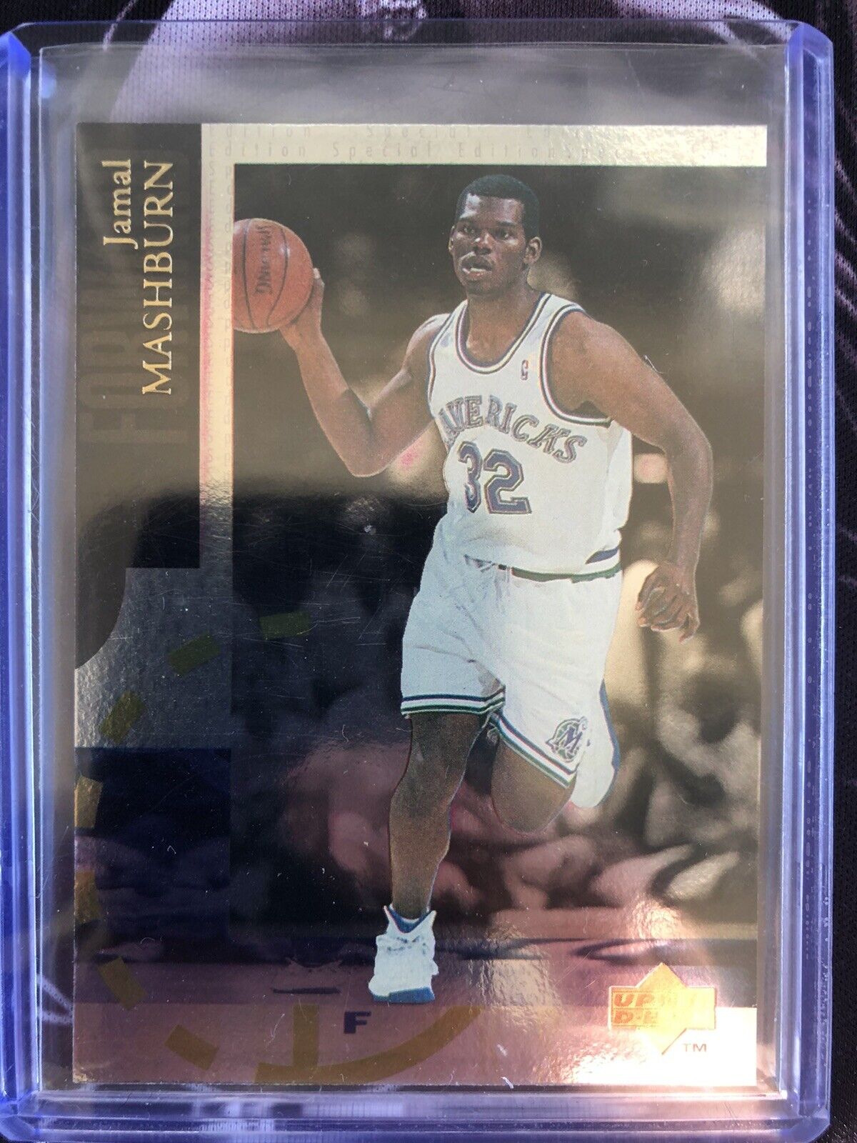 1994-95 Upper Deck SE Basketball Base Card #SE16 Jamal MASHBURN Dallas NBA