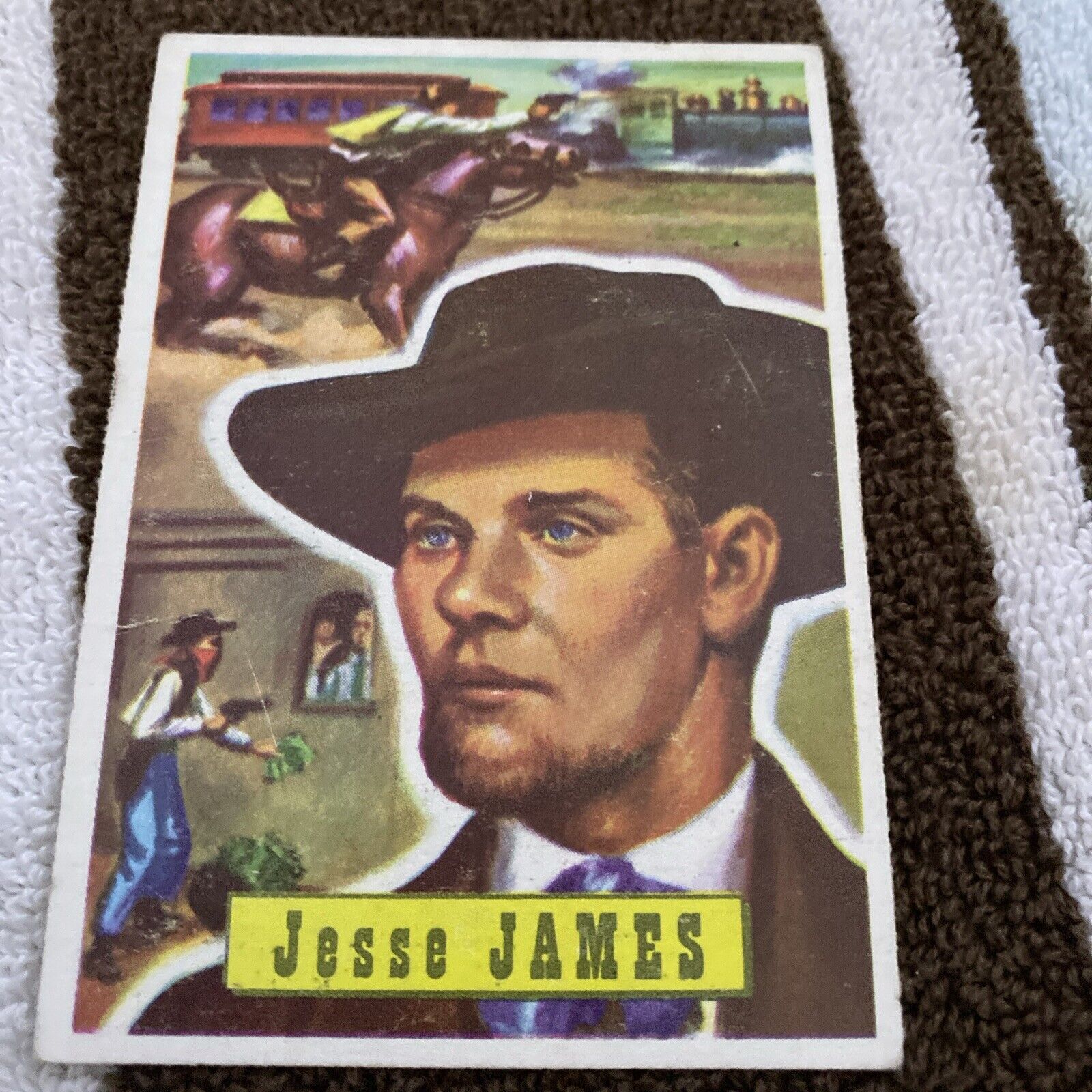 1956 Topps Roundup  Card # 51 Jesse James