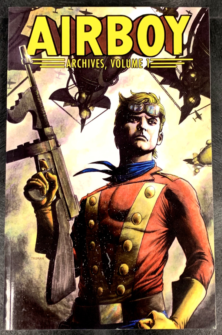 AIRBOY ARCHIVES, VOLUME 1—OUT OF PRINT TRADE PAPERBACK—NEW w/PRINT DEFECT