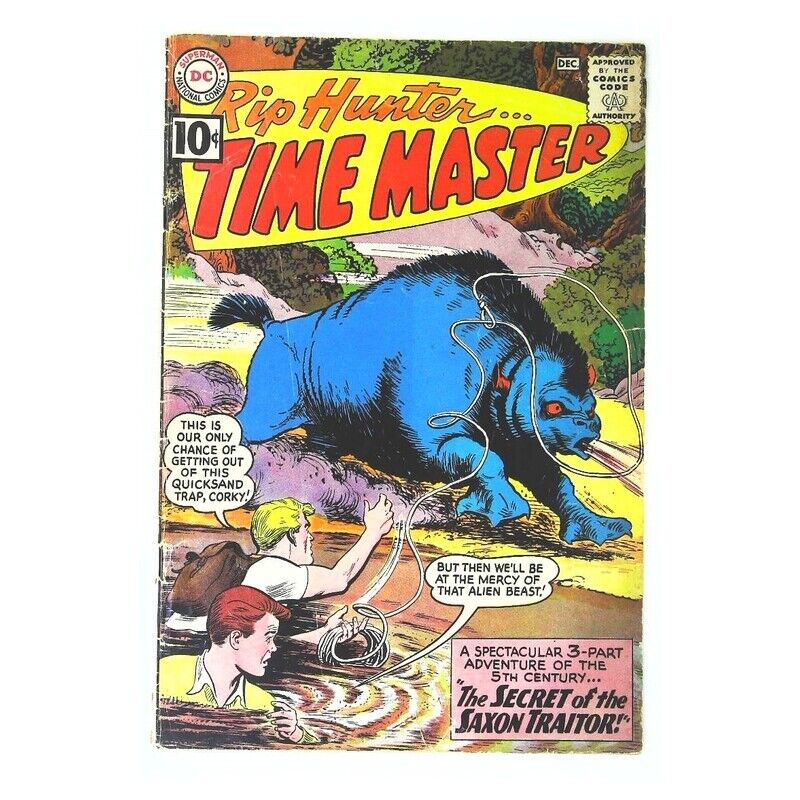 Rip Hunter Time Master #5 in Very Good condition. DC comics [t&
