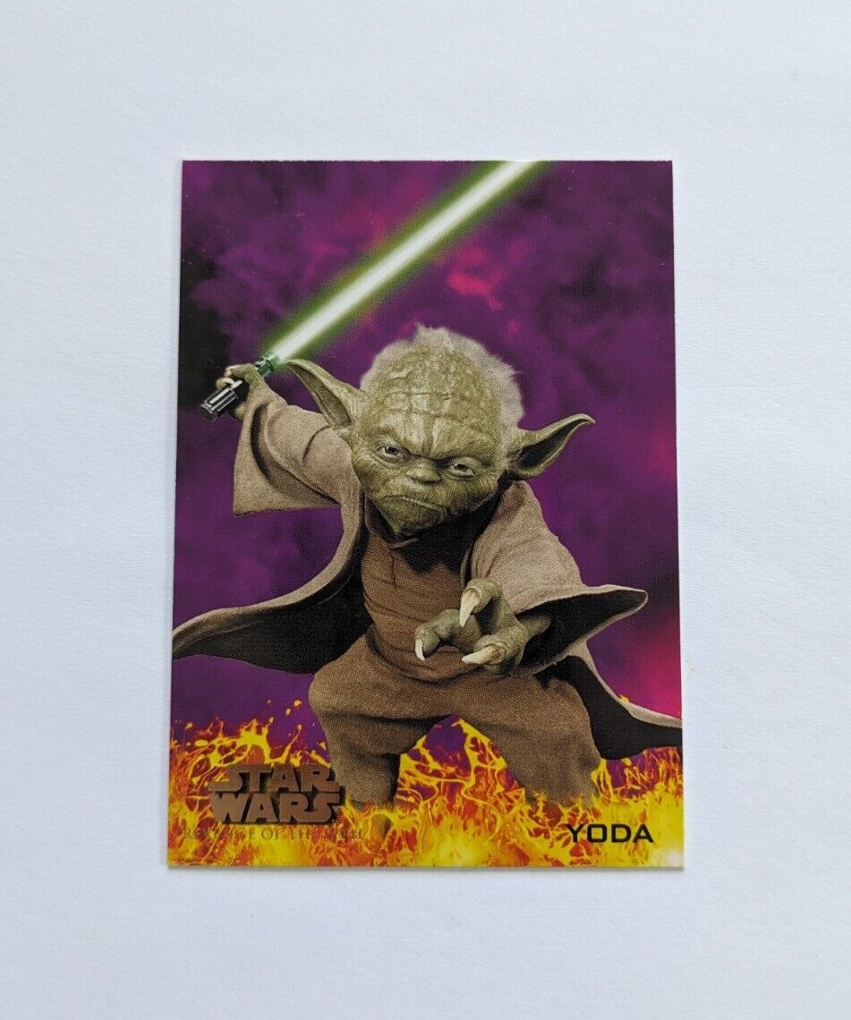 2005 Topps Star Wars: Revenge of the Sith Characters Yoda #5