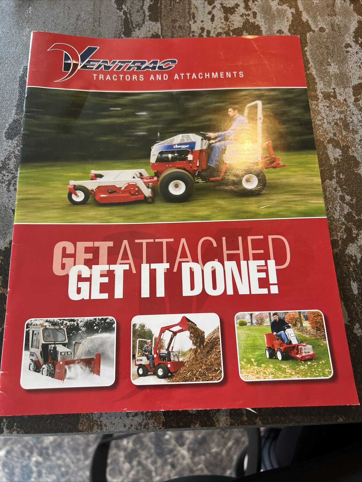 Ventrac 3000, 4000 series Tractor & Accessories sales Brochure