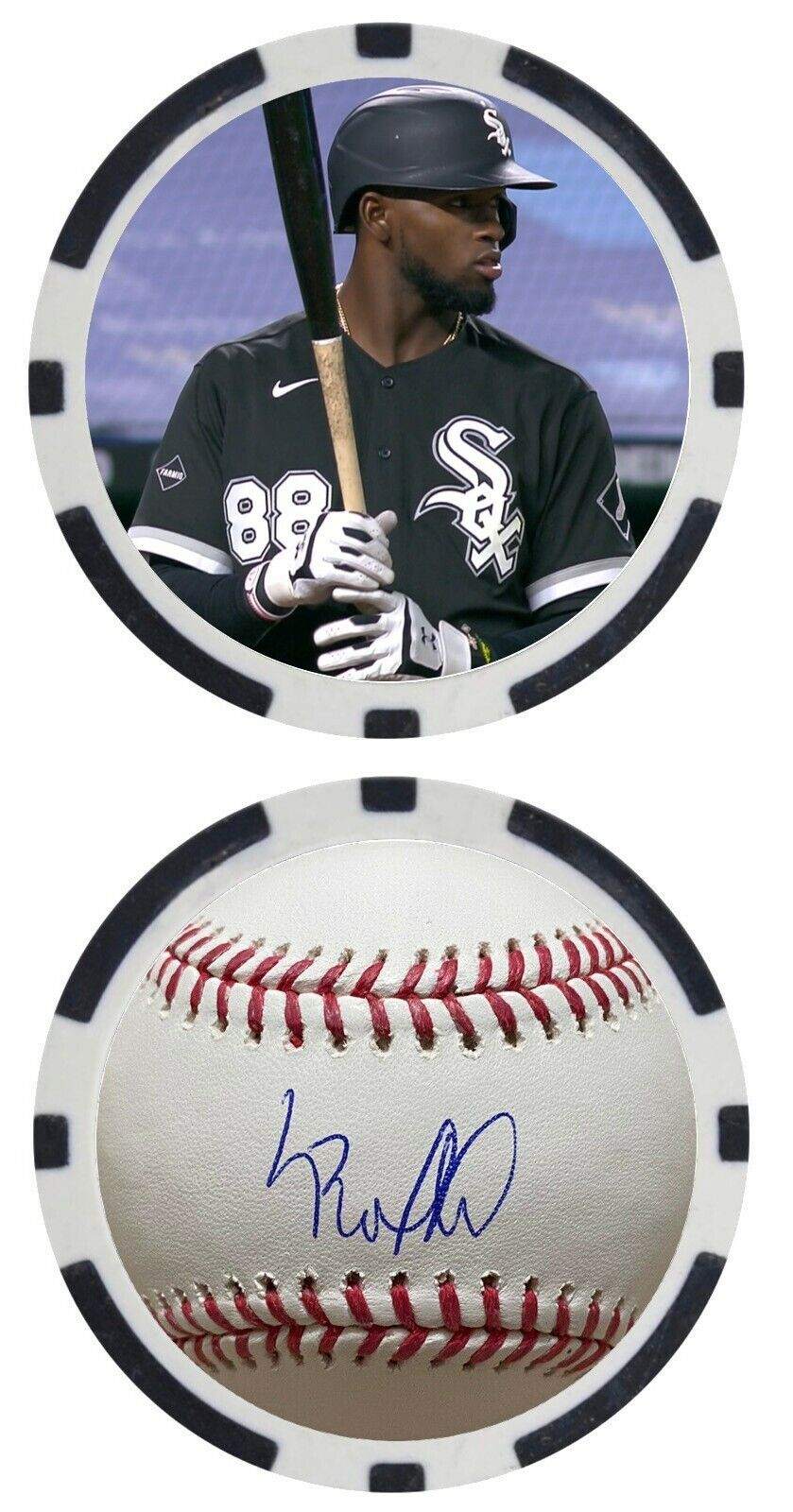 LUIS ROBERT - CHICAGO WHITE SOX - POKER CHIP -  ***SIGNED***