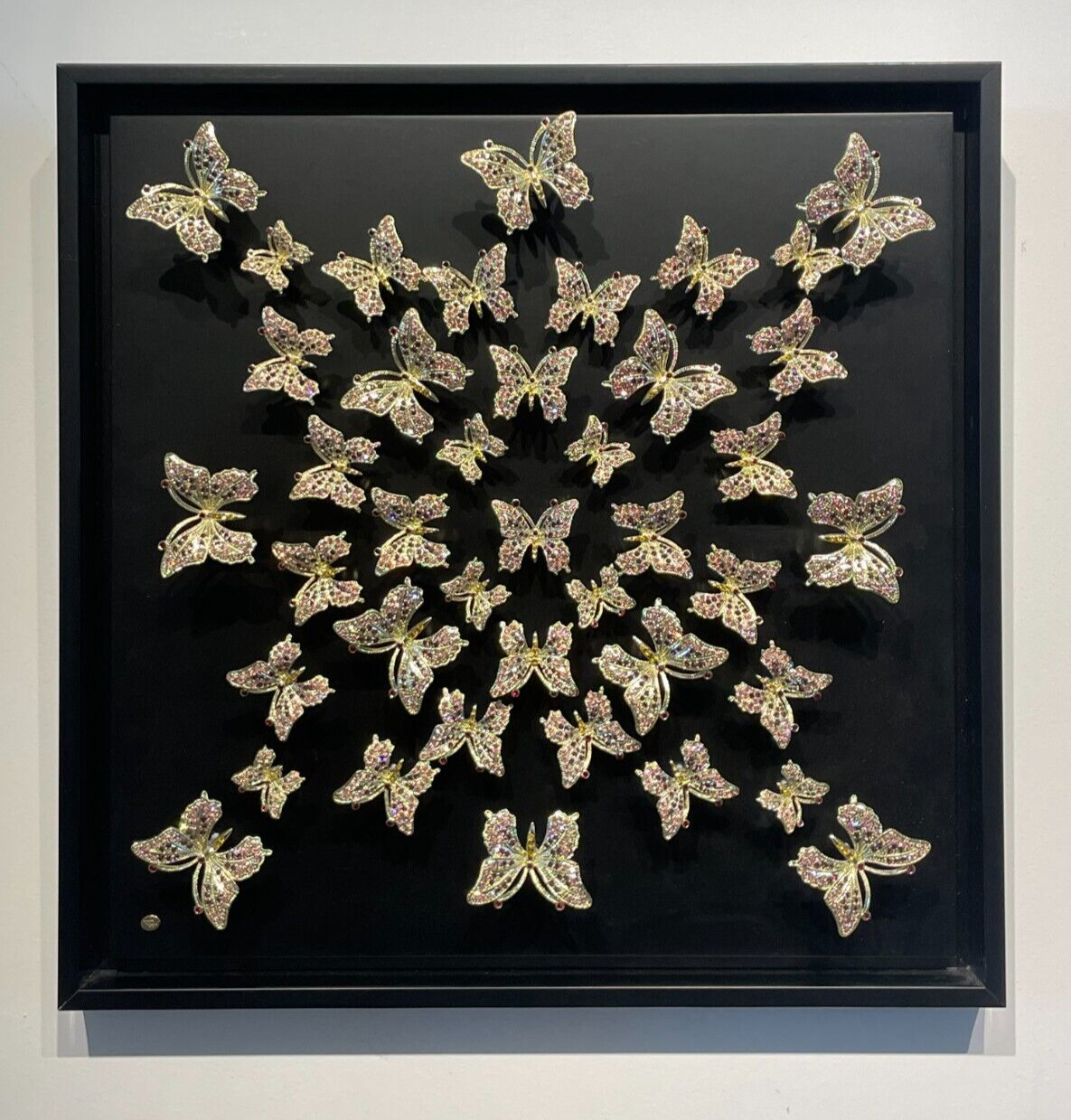 Keren Kopal  Hand made Butterflies Wall Art by &Austrian crystals EDITION 1/1