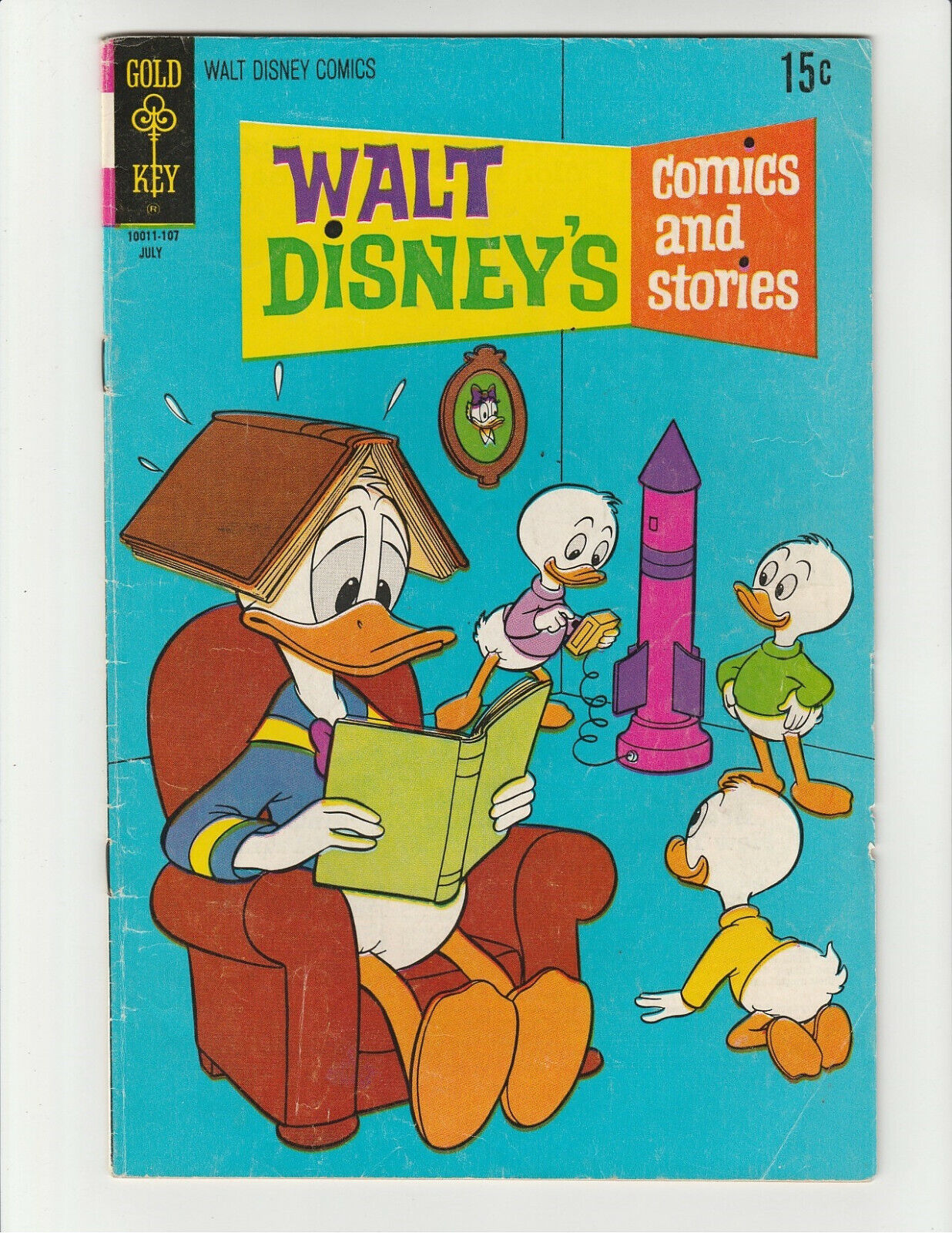 Walt Disney\'s Comics and Stories #370 (1971) Gold Key Comic (4.5) VG + 