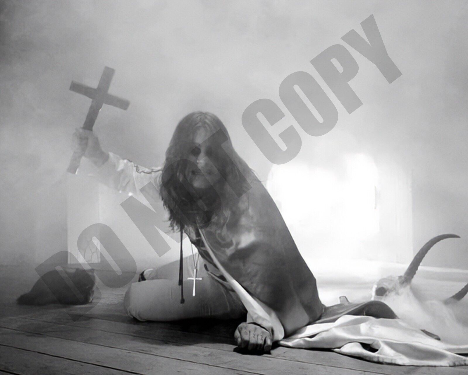 1980 Ozzy Osbourne Blizzard of Ozz Album Outake Session 8x10 Photo