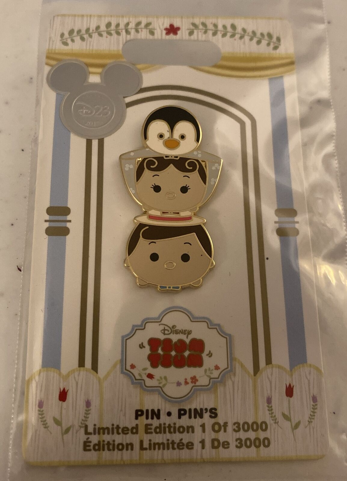 2017 D23 Tsum Tsum Mary Poppins Pin LE 3,000 New