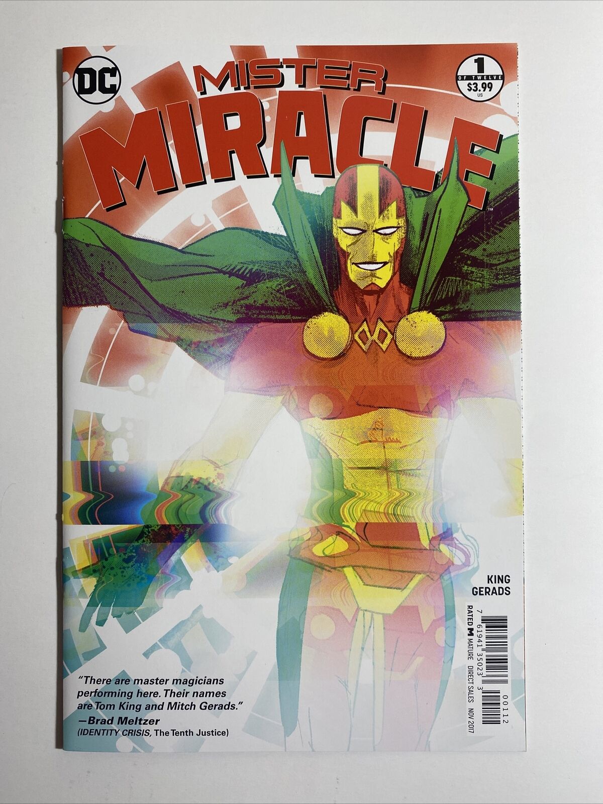 Mister Miracle #1 (2017) Tom King & Mitch Gerads DC Comics 2nd Print