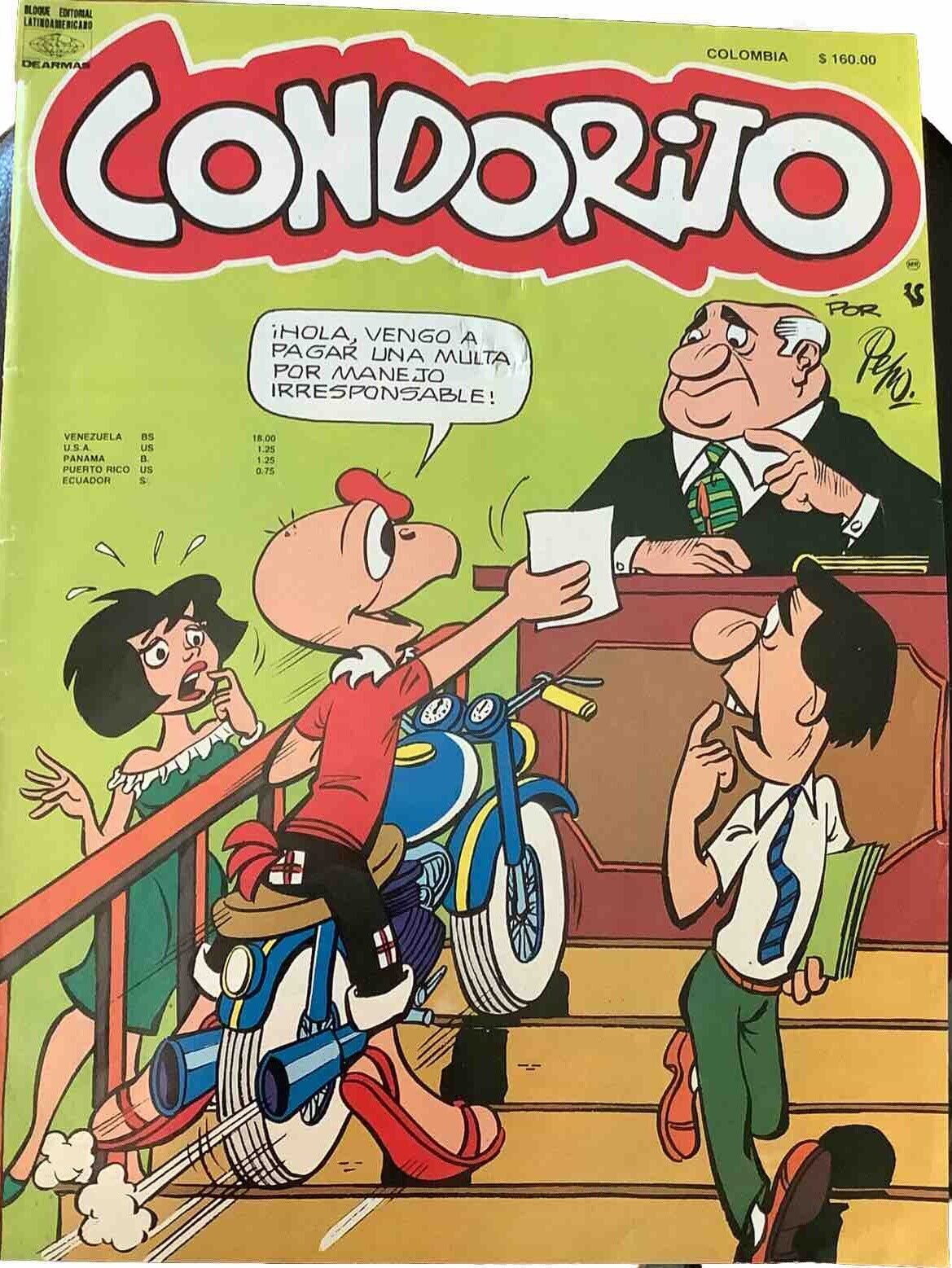 CONDORITO,  De Lujo , N° 206 , AÑO 1987, By Pepo